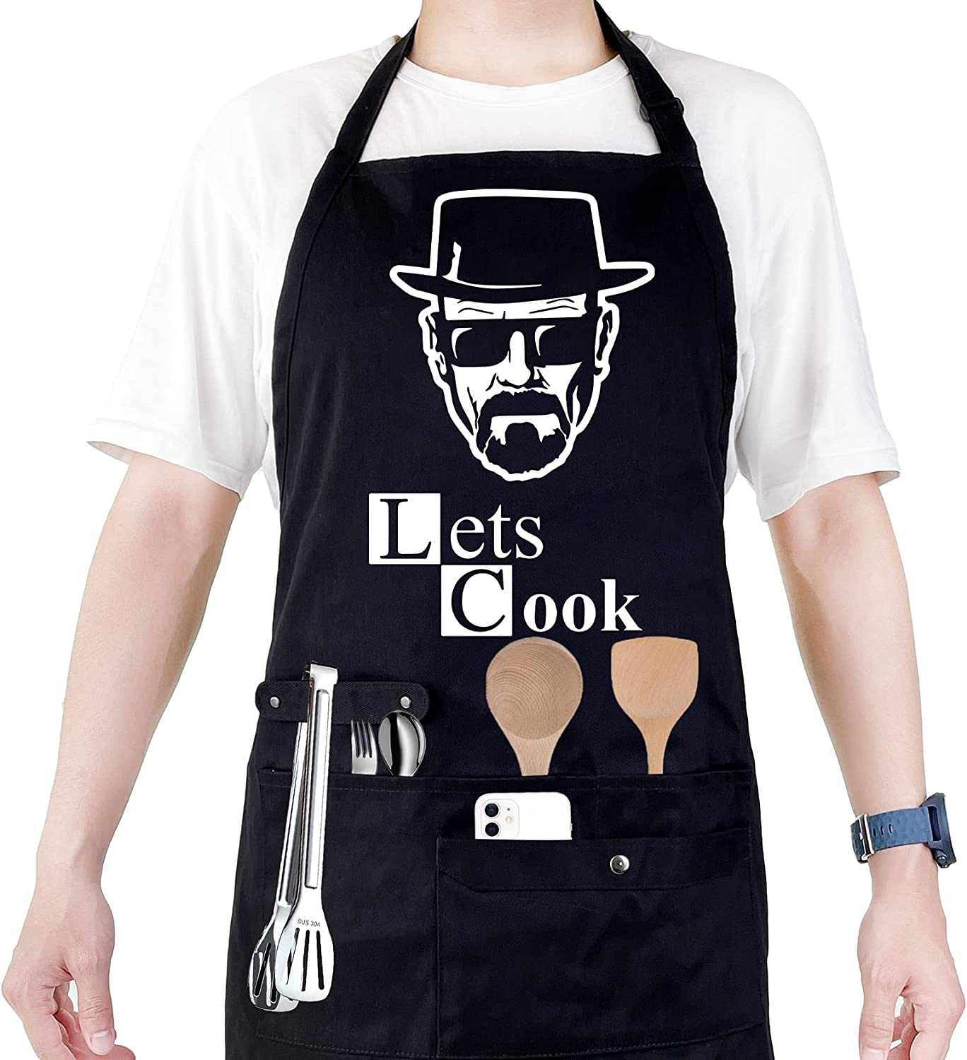 CaseTank Fathers Day Apron Gifts Kitchen Chef Cooking Funny Gag Gifts  Creative