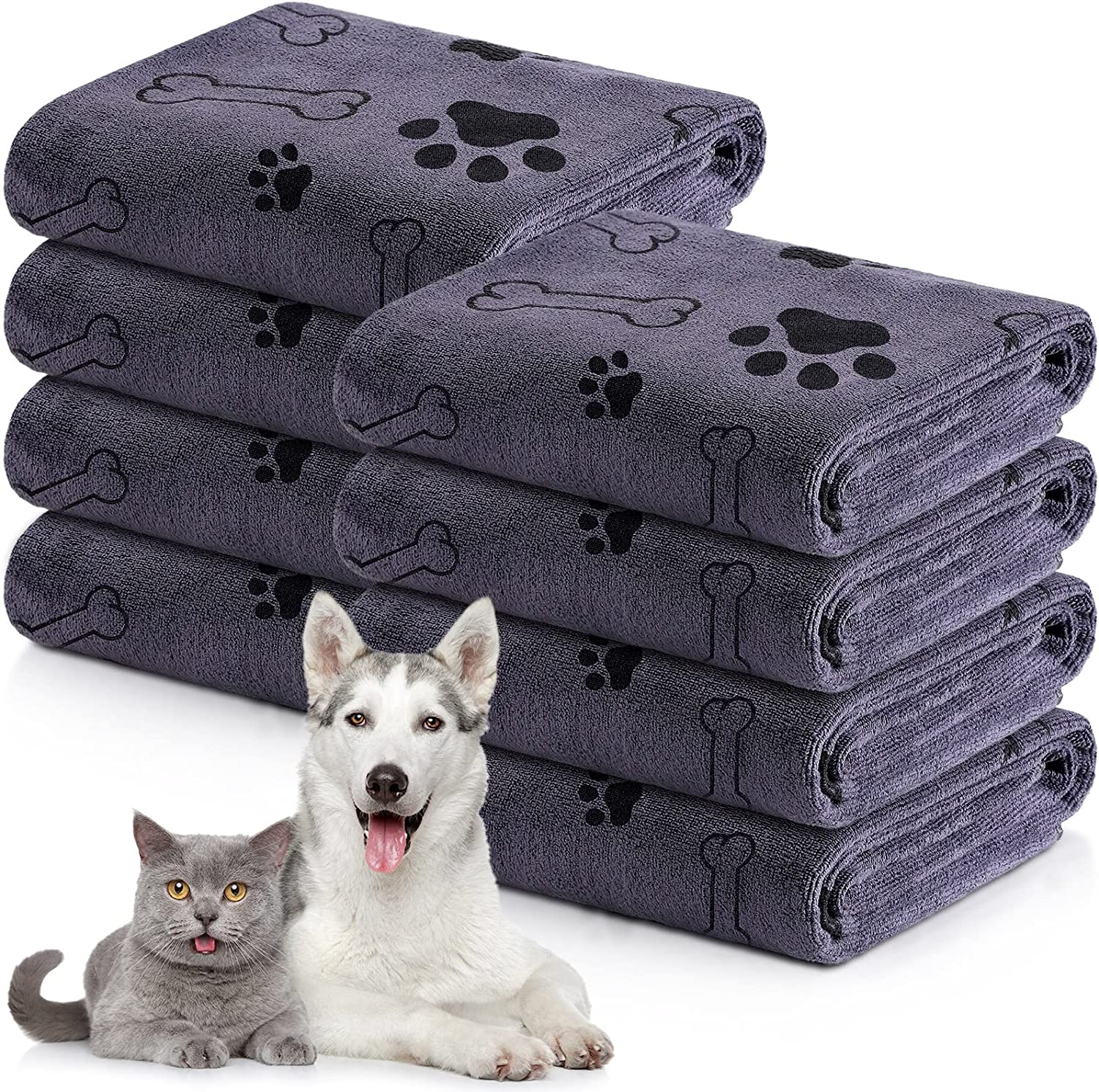 2pcs Pet Absorbent Towel Dog Cat Golden Shower Towel Quick Drying Large  Towel Bathroom Accessories Supplies 11 81x15 75in, Save More With Clearance  Deals