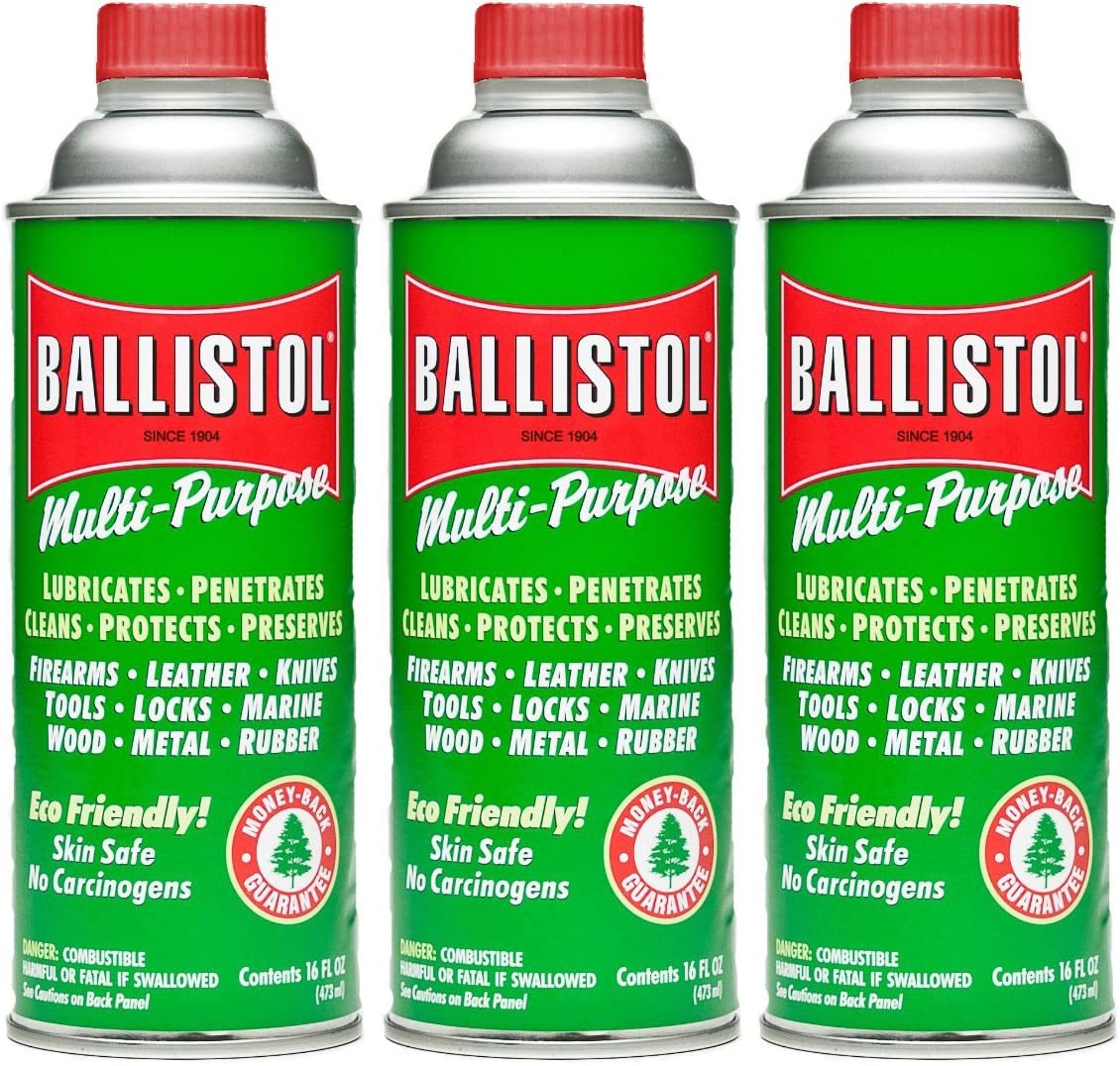 Ballistol Multi-Purpose Travel Size Non-CFC Aerosol Can Lubricant Cleaner  Protectant 1.5 oz
