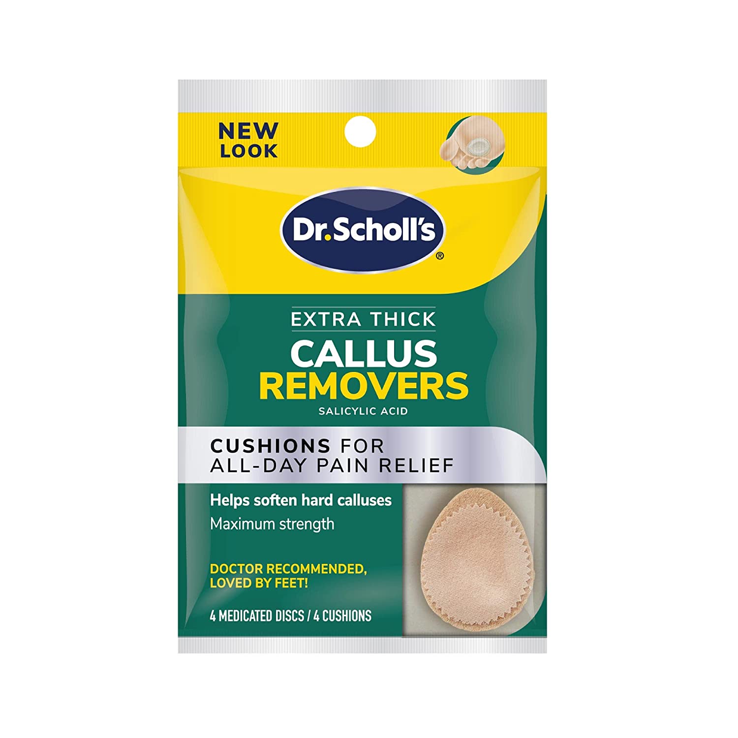 Maccibelle Callus Remover EXTRA STRENGTH Callus Eliminator For Feet,  Professional Callus and Corn Eliminator Gel 4 oz (Pack of Callus + Pumice)