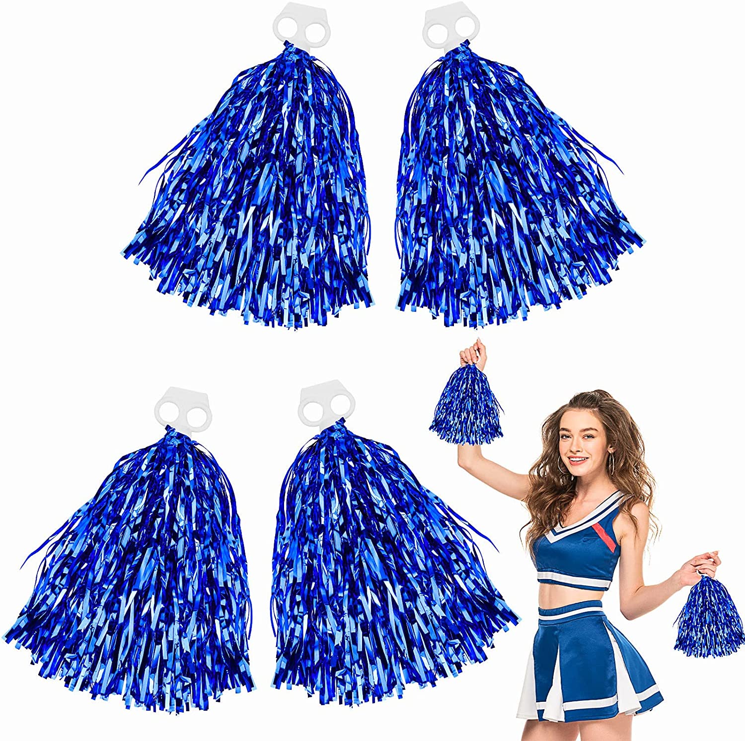  Very Large Assorted Pom Poms for DIY Creative Crafts