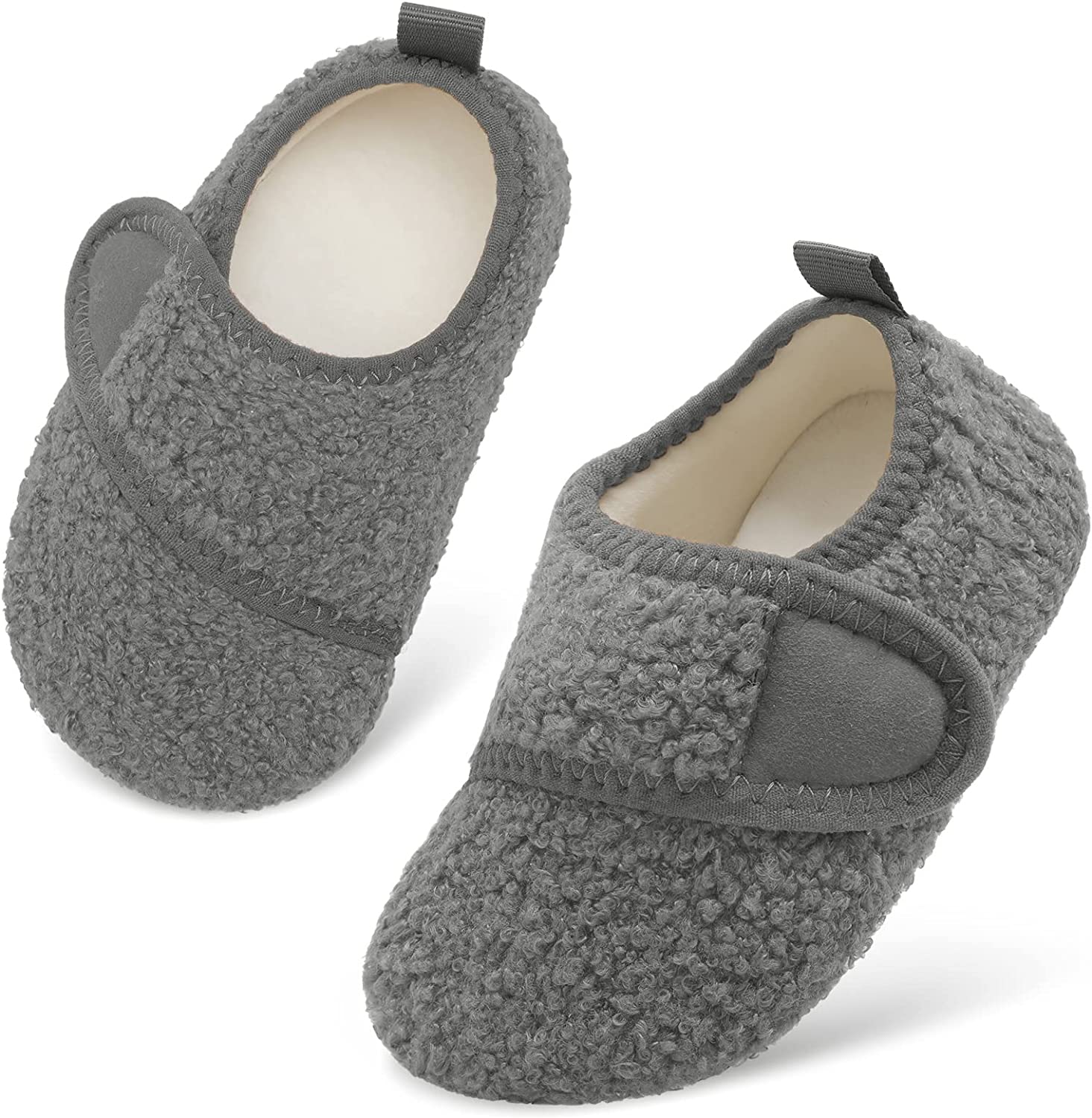 Lisdwde Toddler Boys Girls House Slippers Indoor Home