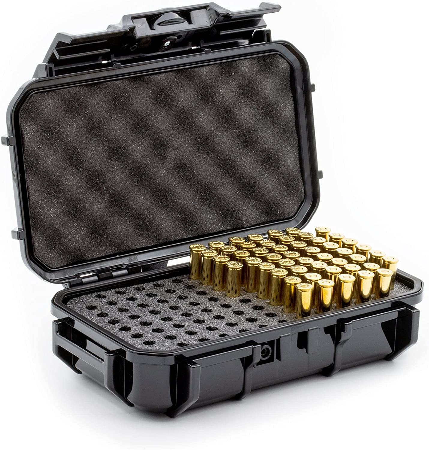  MTM 100 Round Rifle Ammo Box 17, 204, 223, 5.56x45, 6x47, Clear  Blue : Sports & Outdoors