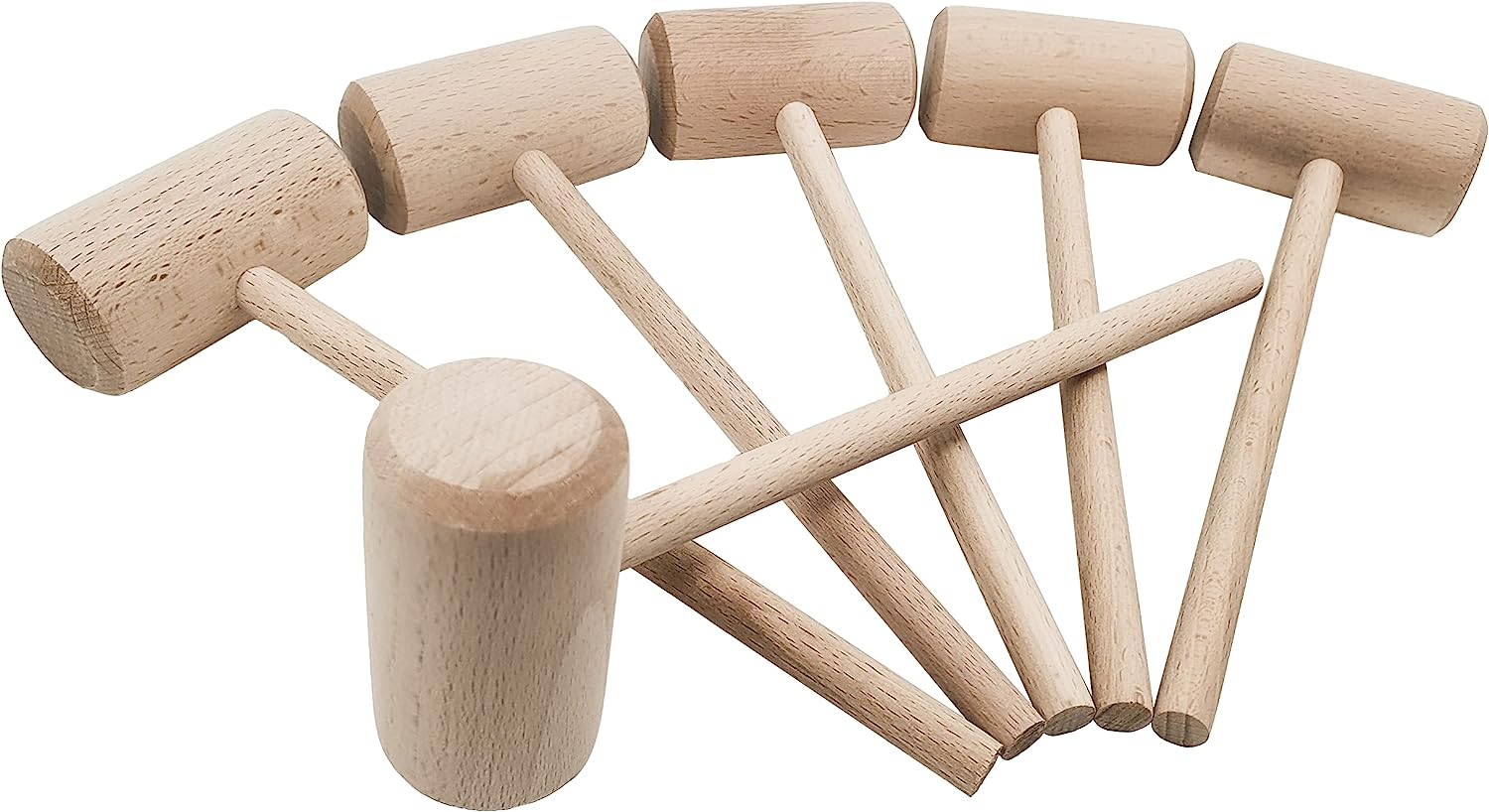 KAKURI Wooden Mallet for Woodworking 42mm Oak, Japanese Wood Mallet Hammer for Chiseling, Adjusting Japanese Plane, Assembling Furniture, Made in