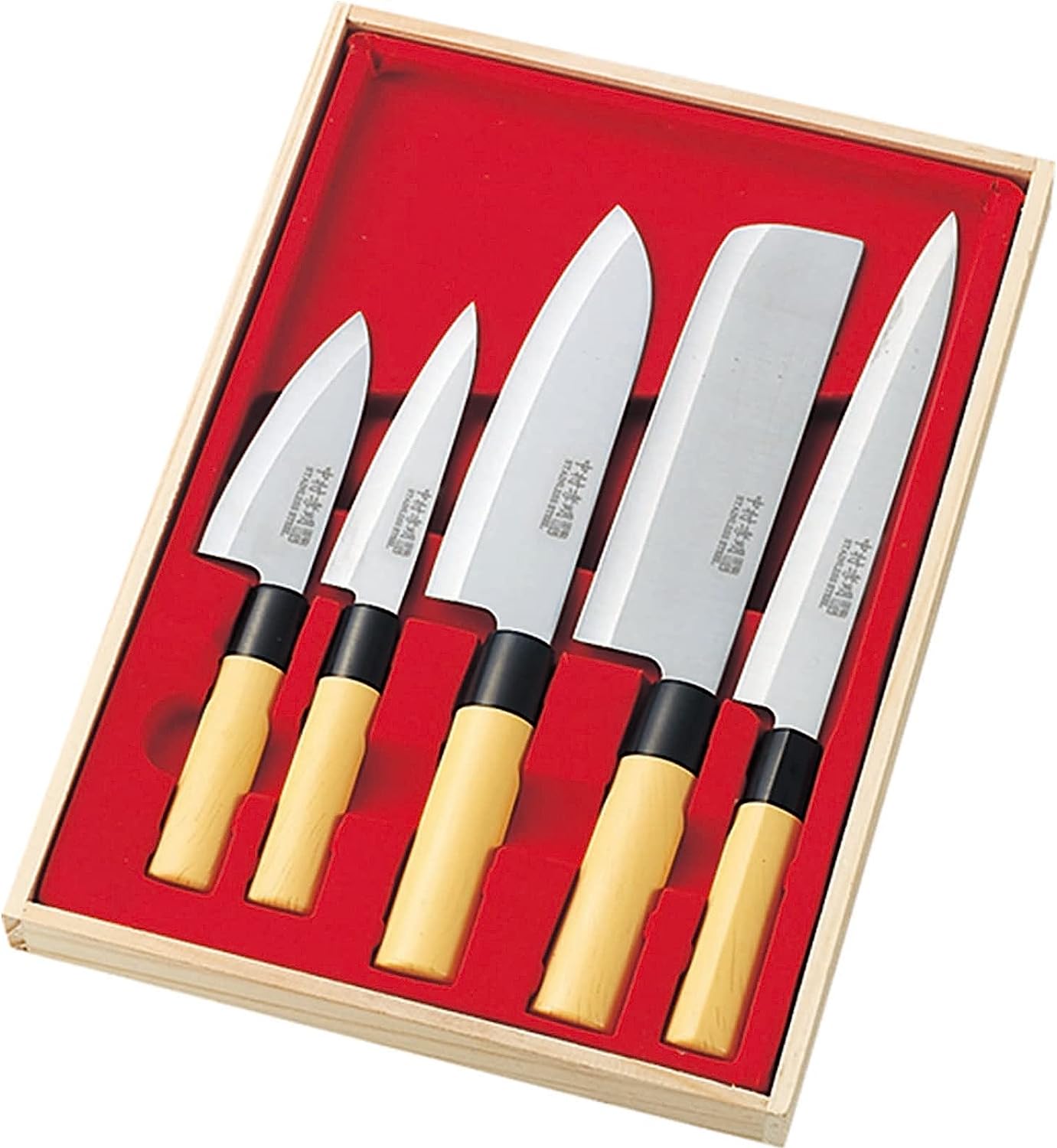 FULLHI Knife Set, 14pcs Japanese Knife Set, Multiple Colour