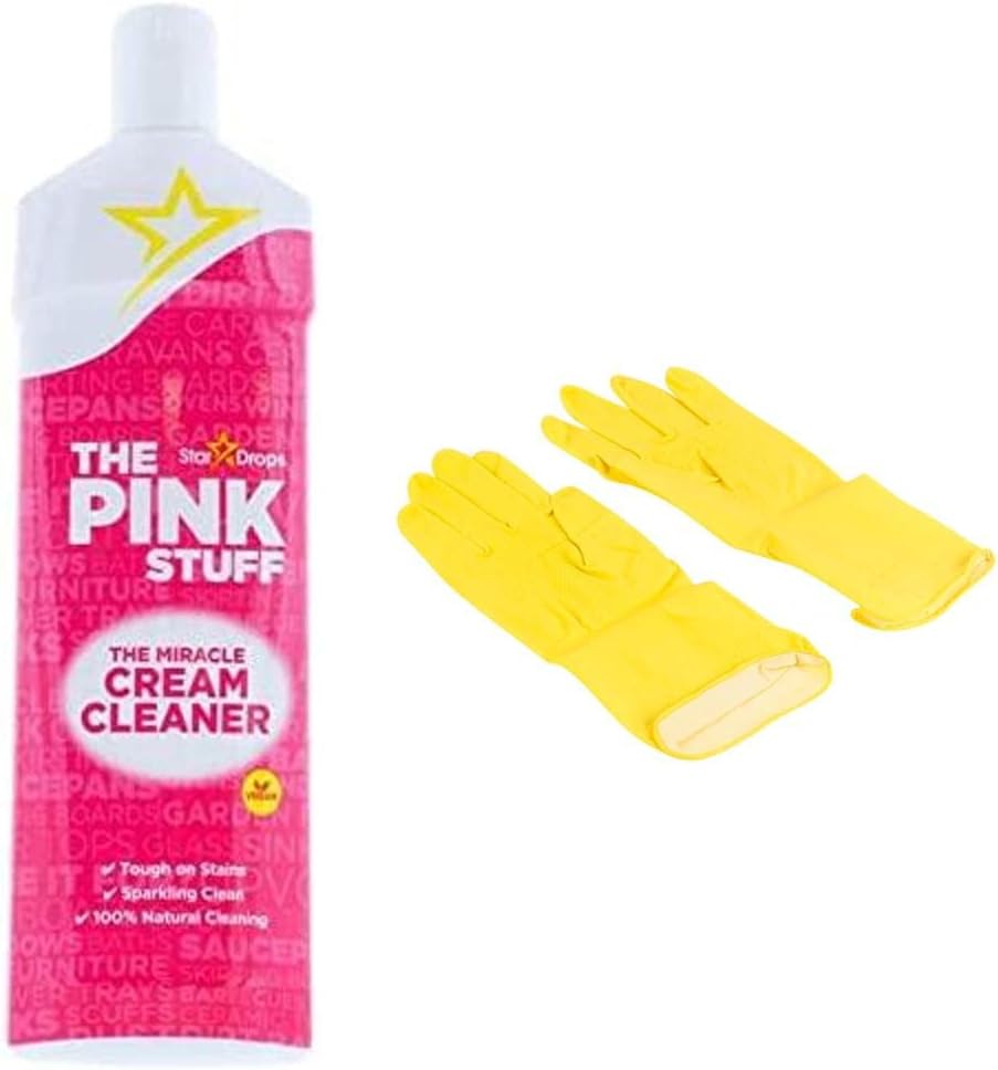  Stardrops - The Pink Stuff - The Miracle Cream Cleaner 16.91Fl  Oz : Health & Household