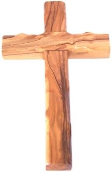 4 Pack Wooden Cross Unfinished Wood Crosses Tabletop Cross for Crafts  4.5x8.5 Inches