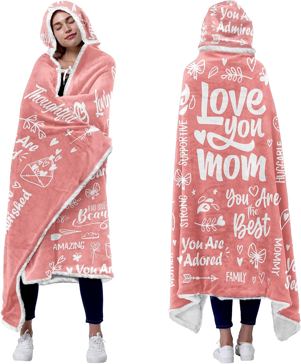 LOUIS BLANKET HOODIE - %50 SALE 2nd ITEM