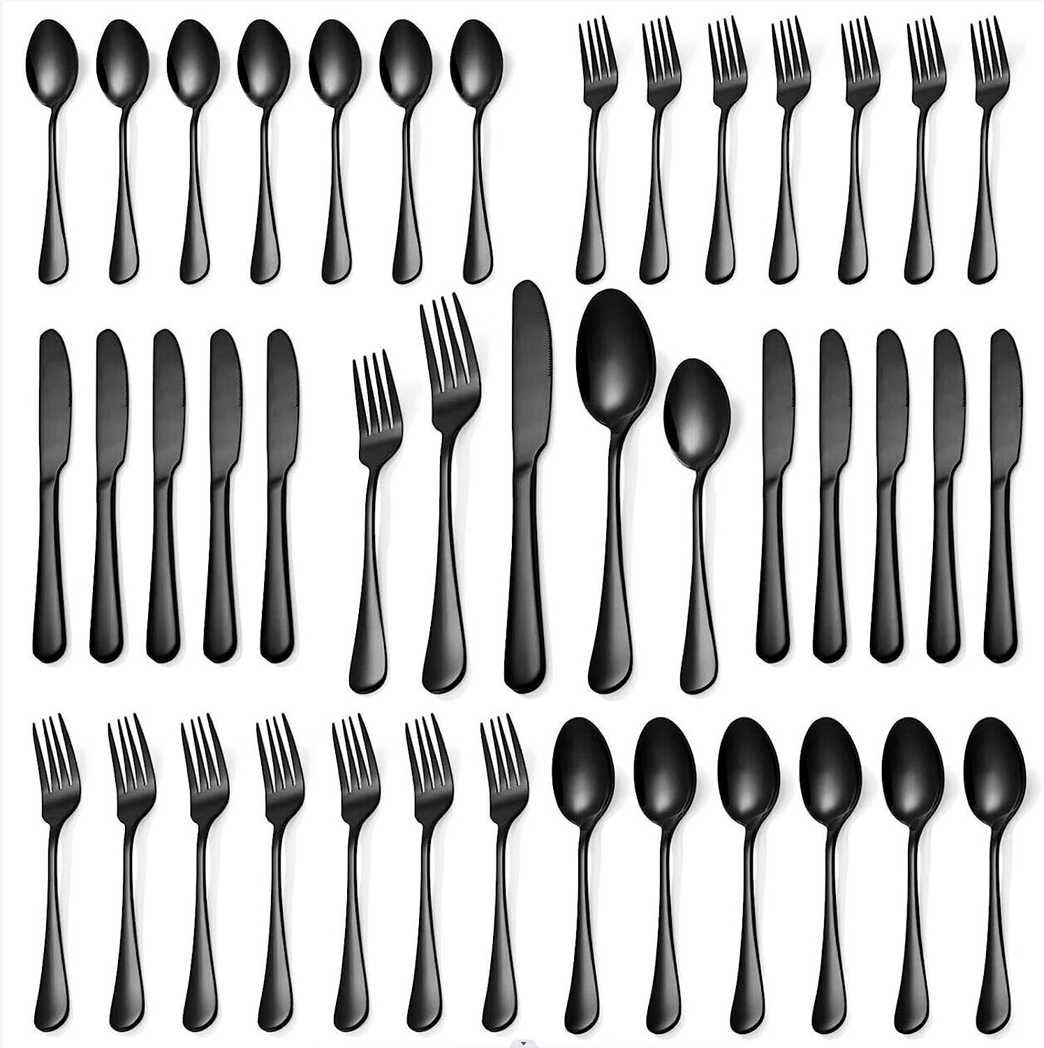 Silverware Set, Evolution TODAYSHOME 20 Piece Stainless Steel Flatware, Service for 4 Cutlery Set Utensils, for Home Kitchen Restaurant, Include