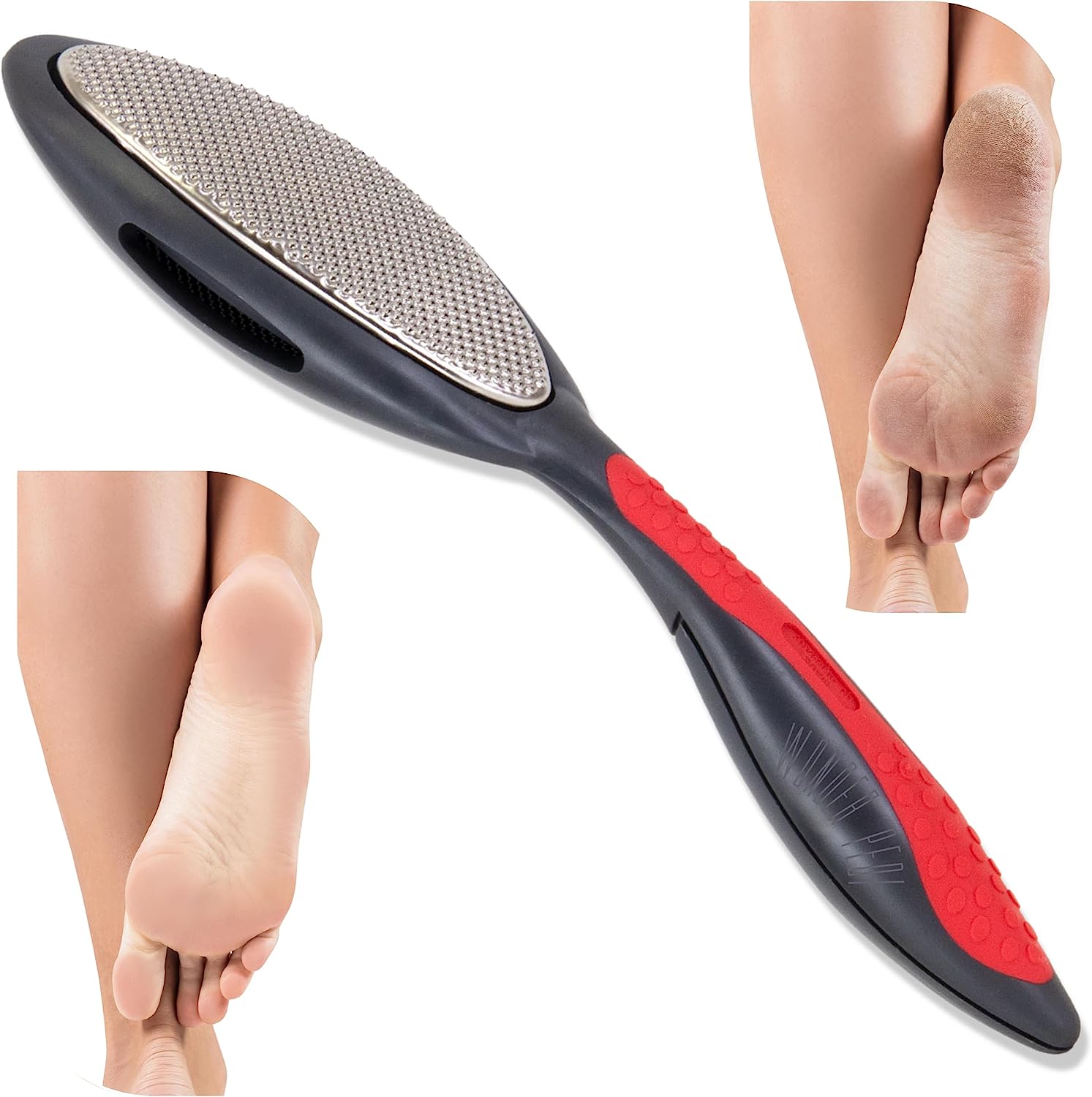 Revell of Germany revel pedicure foot rasp file callus remover,  double-sided colossal foot rasp foot