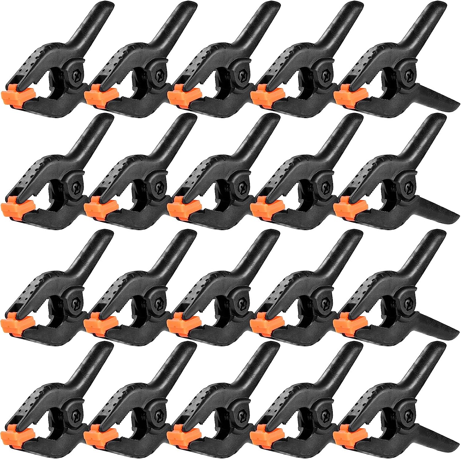 10 Pack Spring Clamps Heavy Duty - Assorted Sizes Spring Clips