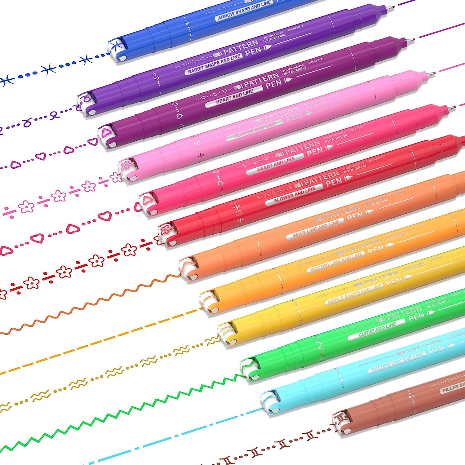  iBayam Colored Pens for Journaling Note Taking, 36 Vibrant  Colors Fineliner Pens for Office School Teacher Student Classroom Supplies,  Journal Planner Writing Back to School Supplies, Fine Tip Markers 