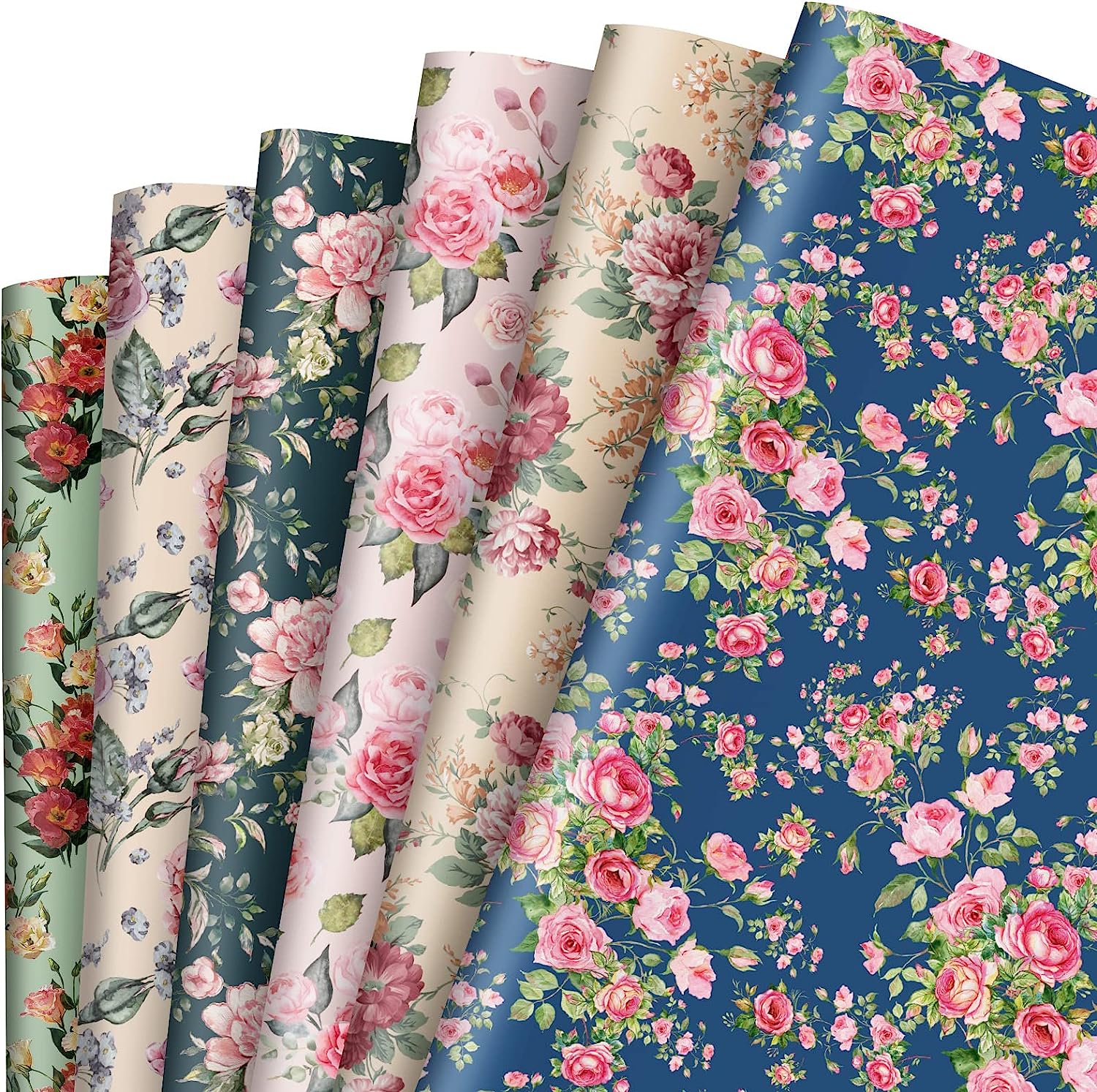 Mimorou 150 Sheets Flower Wrapping Paper for Flower