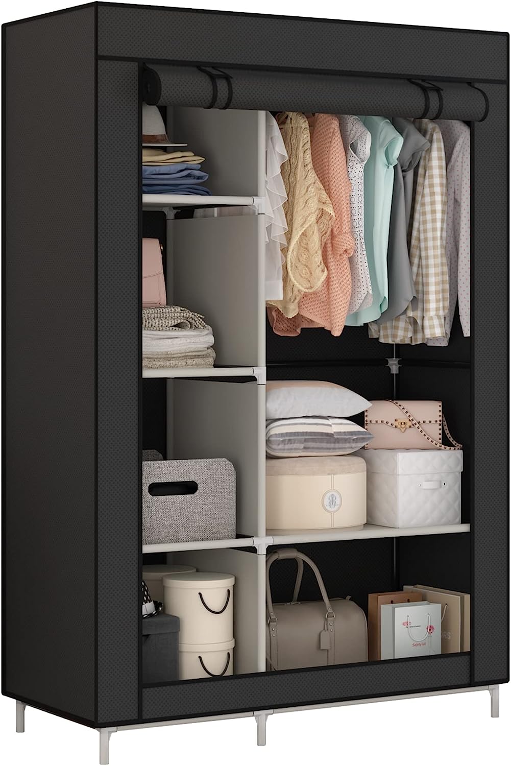 Wardrobe Closet Organizer Smart Sturdy Strong Clothes Storage Rack by –  Eyely