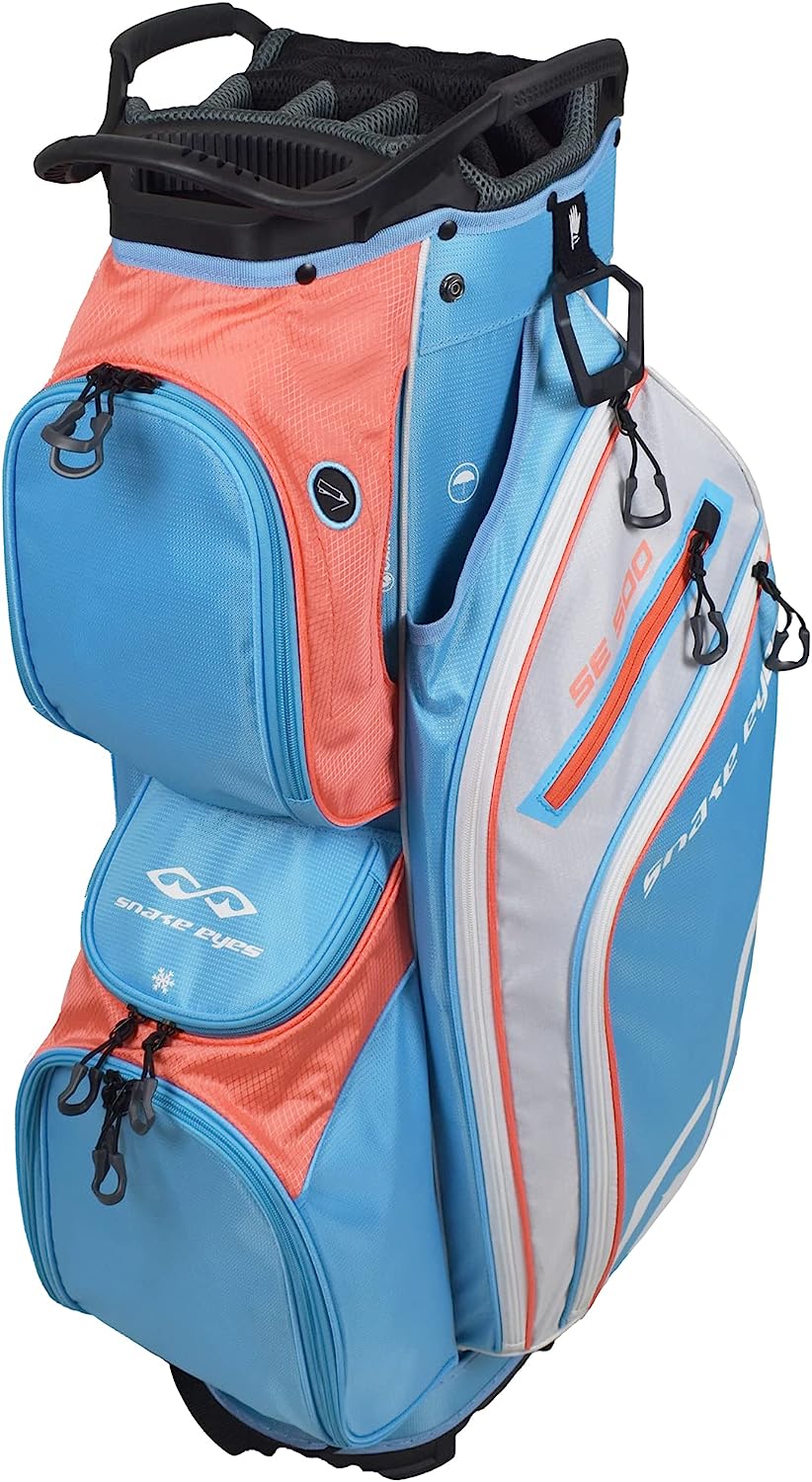 Ibella Tan Ladies Golf Cart Bag (with 3 Matching Headcovers)