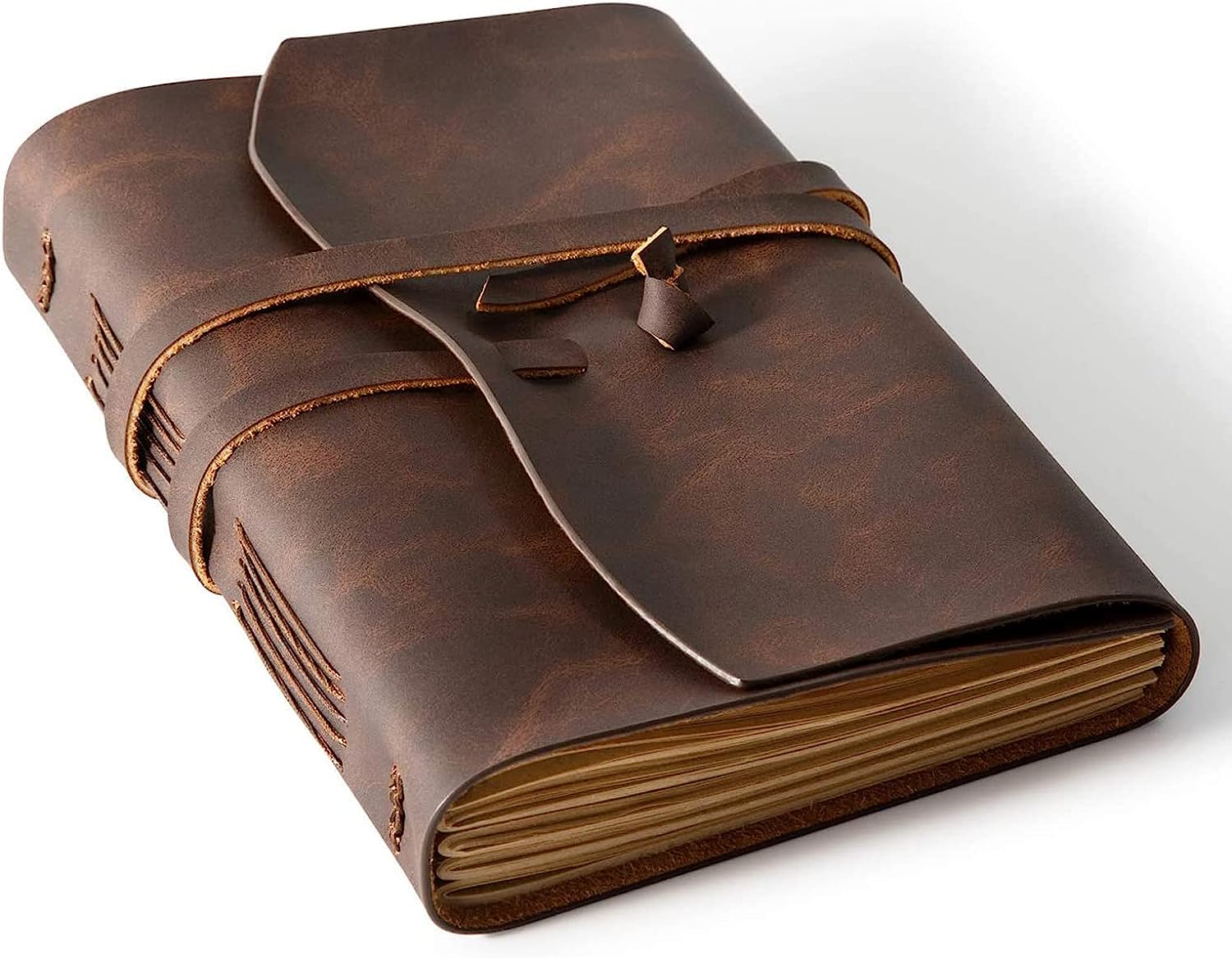 Vintage Leather Journal - A5 Size Leather Notebook – Luke Case
