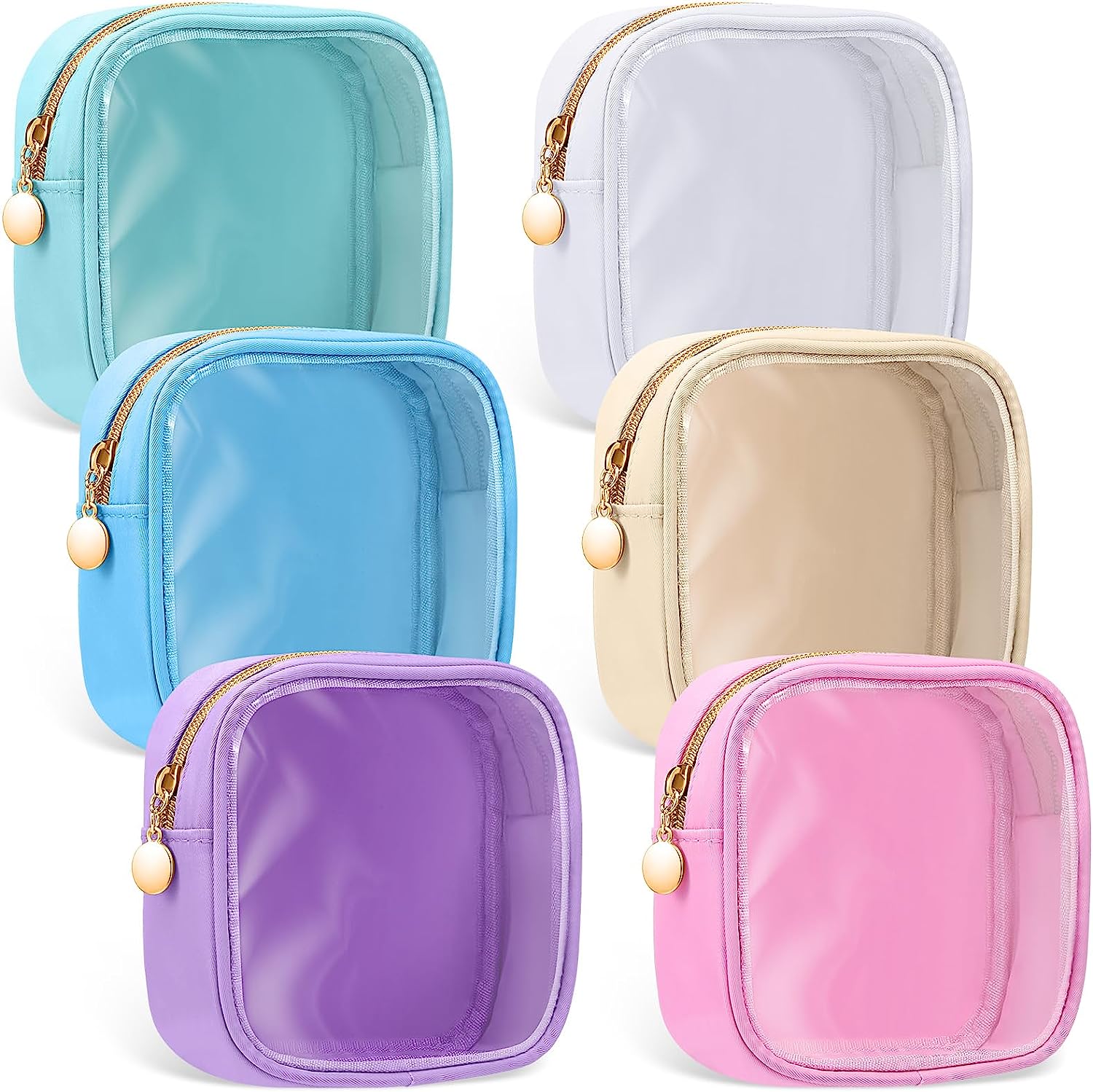 UIXIZQ Nylon Makeup Bag - Travel Bag Pouch,Toiletry Bag, Makeup