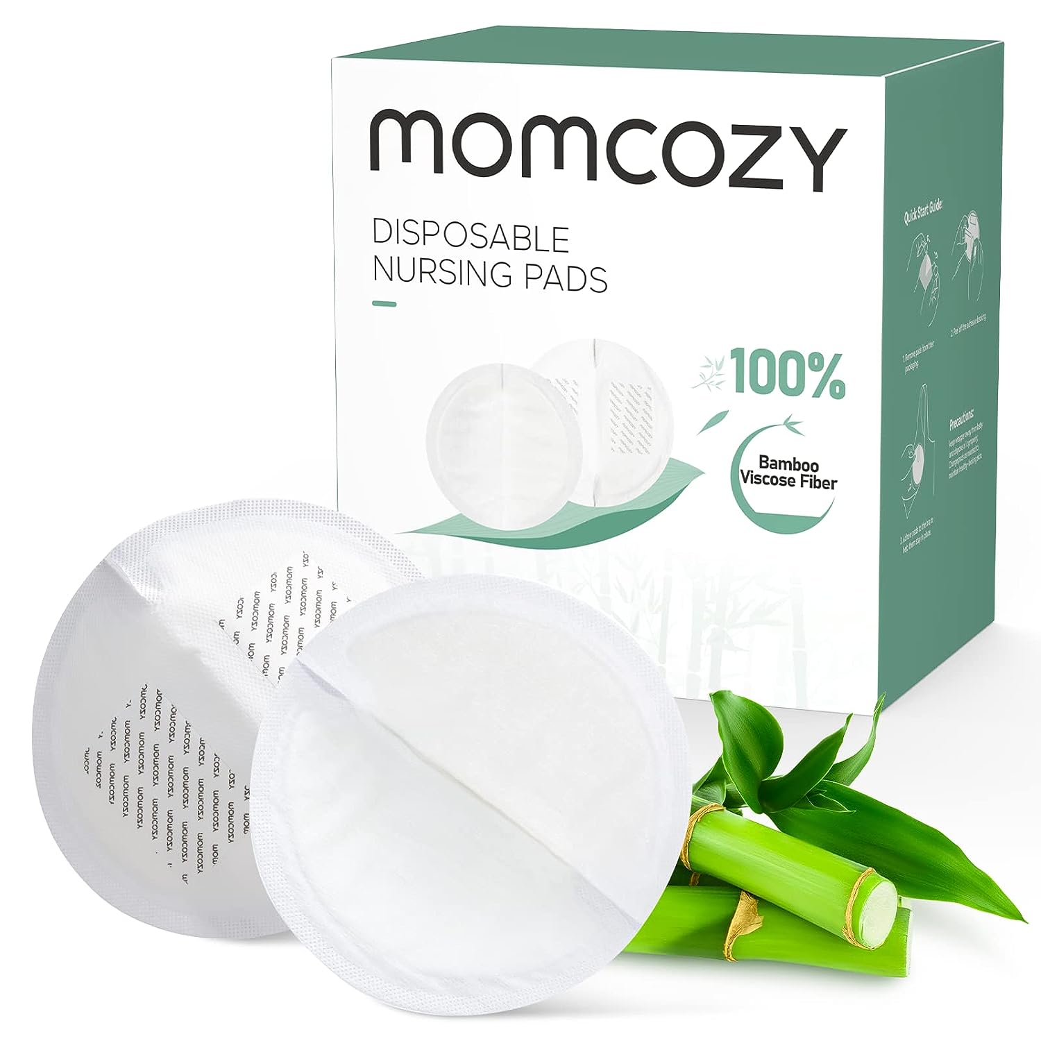 Momcozy Ultra-Thin Disposable Nursing Pads for Breastfeeding 60 Pads, Disposable  Breast Pads 