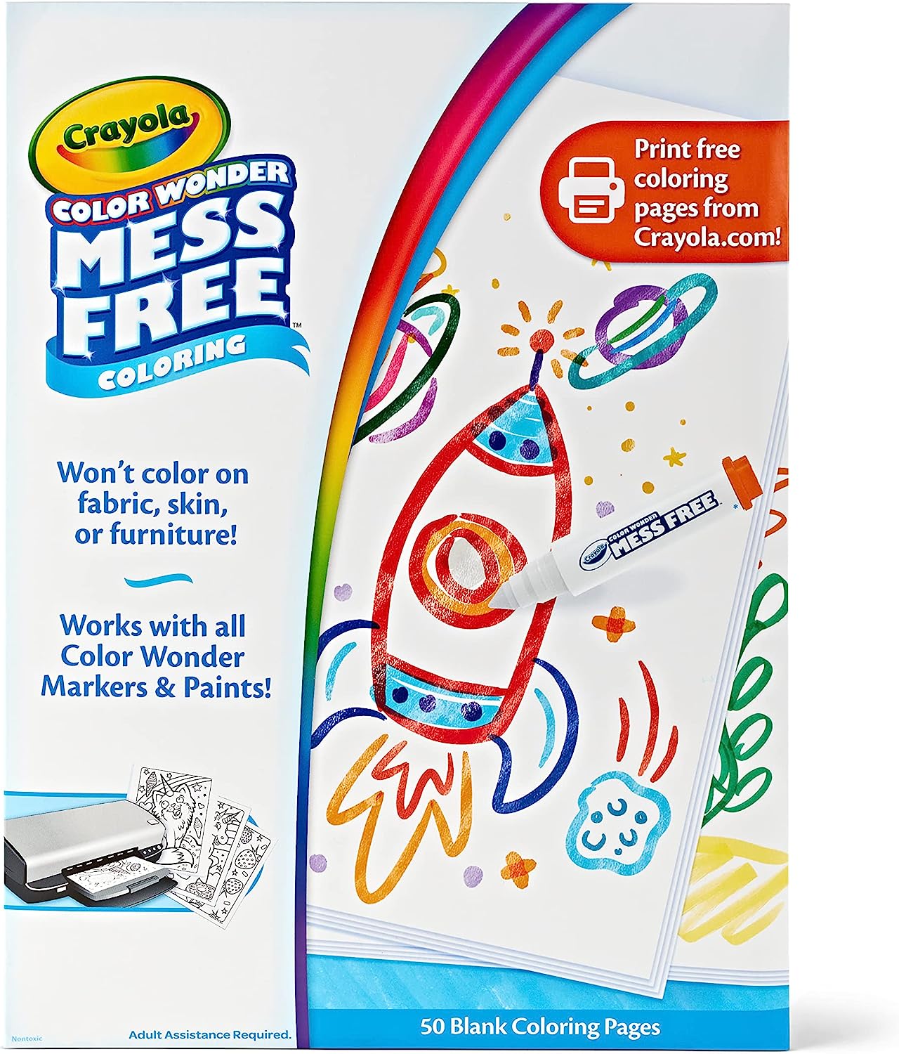 Crayola Color wonder Paw Patrol Travel Easel With 30 Bonus pages