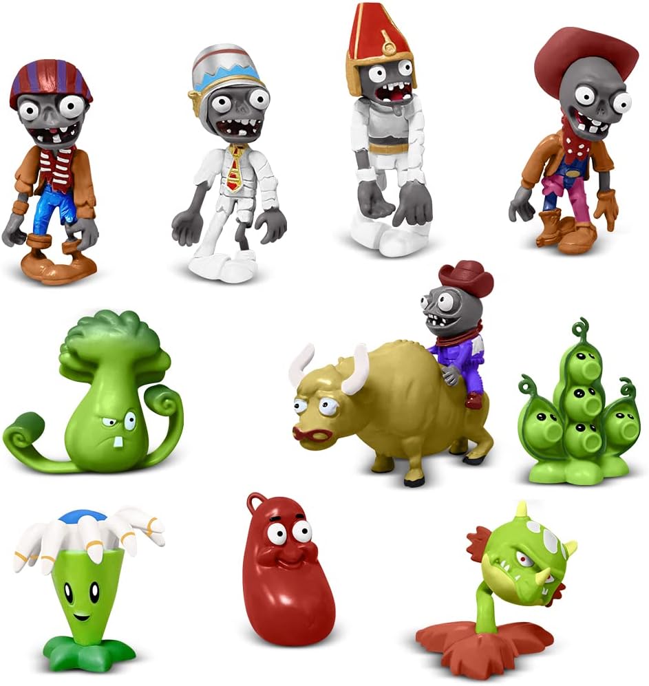  Maikerry Plants and Zombies Figurines 12pcs PVZ Action