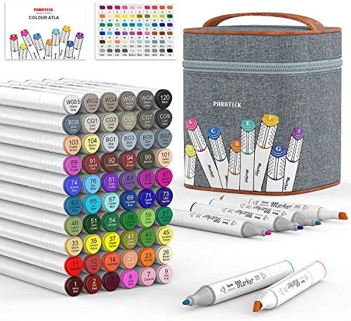 Wholesale Alcohol Based Dual Tip Art Marker Pen Art With Case Ideal For  Illustration, Coloring, Sketching, And Card Making From Jessie06, $7.26