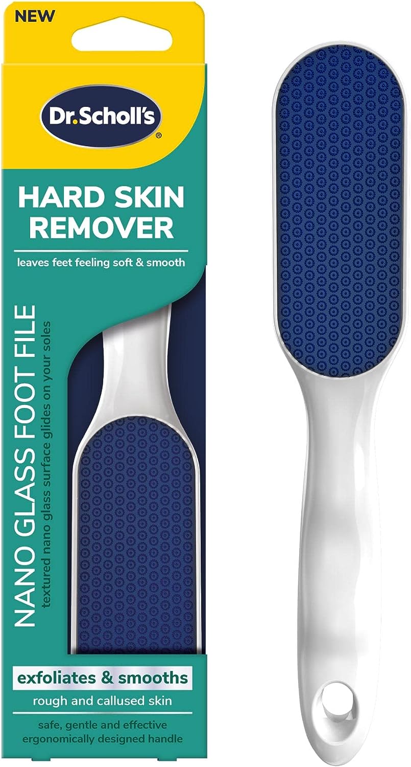 Probelle Double Sided Multidirectional Nickel Foot File Callus Remover -  Immediately Reduces Calluses and Corns To Powder For Instant Results, Safe