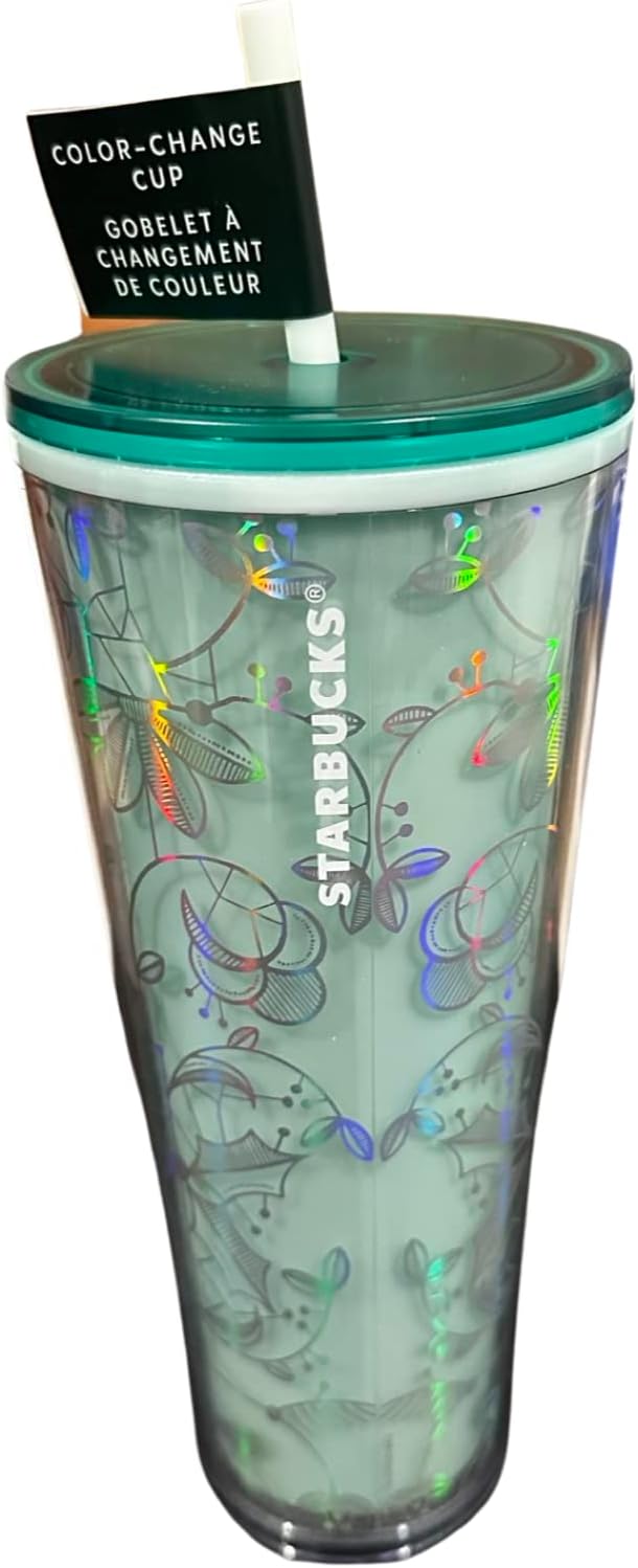Starbucks Holiday Winter 2021 Color Changing Reusable Hot Cups 6 pack.