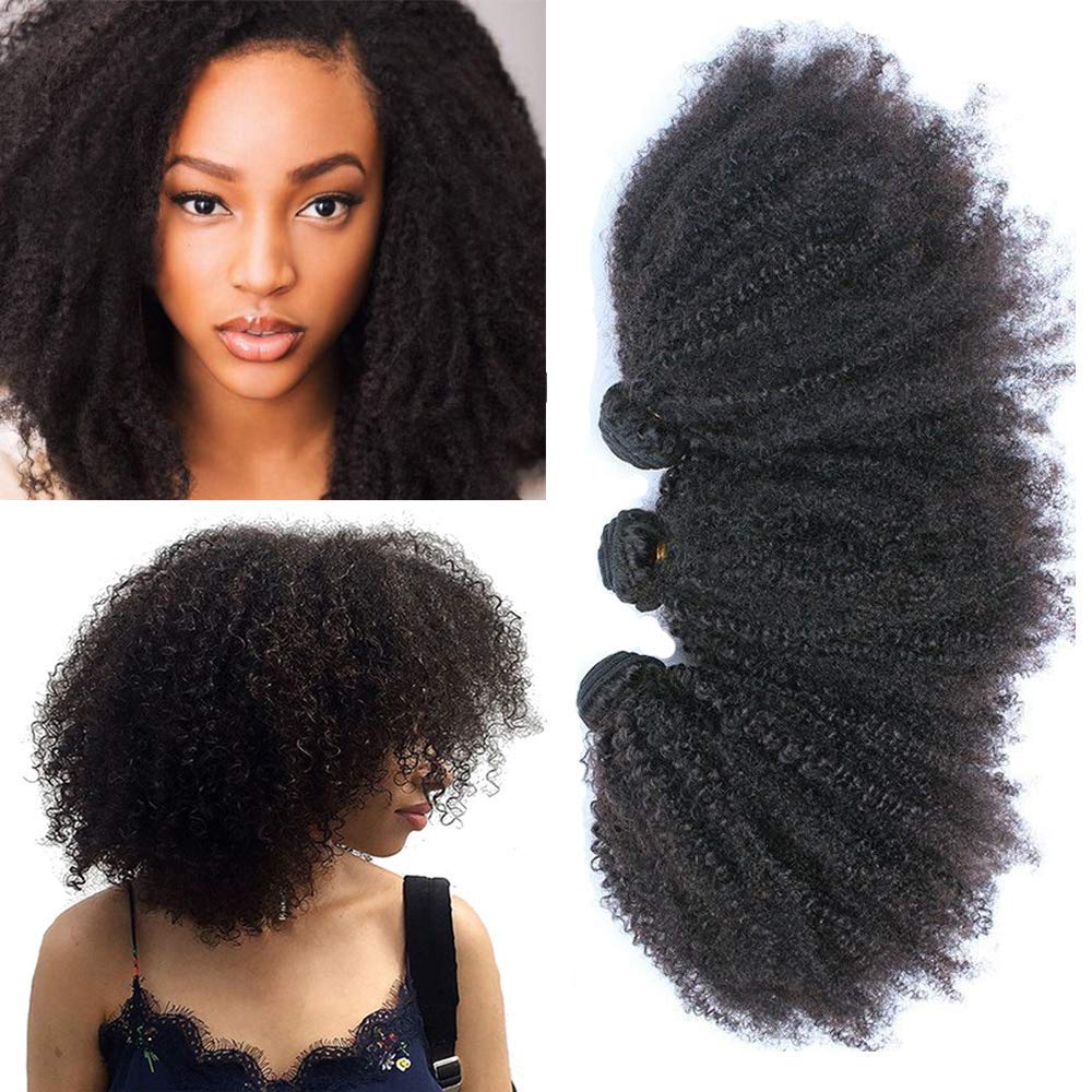 Afro Kinky Curly Clip in Hair Extensions Brazilian Virgin Hair 4B 4C Afro  Kinky Curly Clip Ins 7pcs Kinky Curly Clip in Human Hair Extensions for