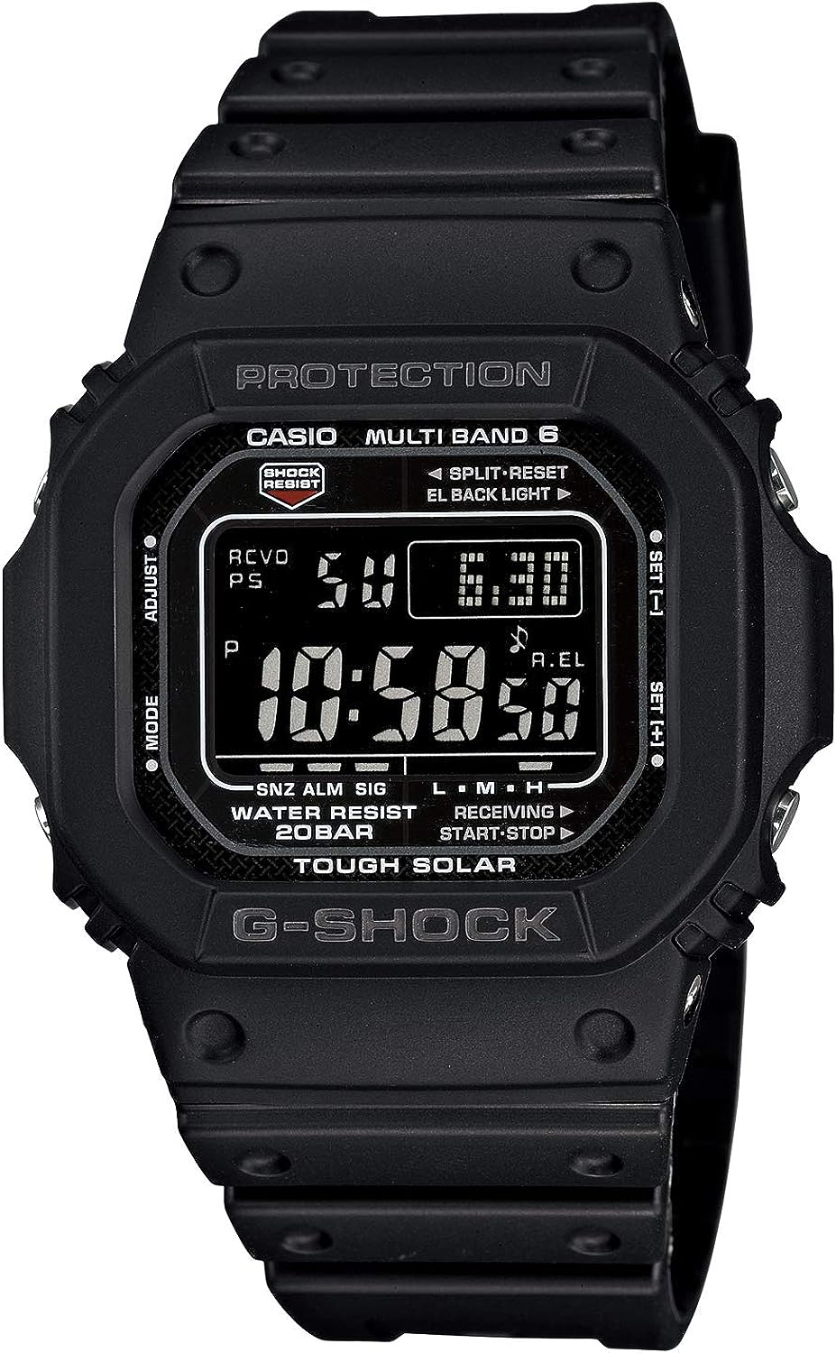  Casio Men's G-Shock Analog-Digital Watch GA-100C-8ACR,  Grey/Neon Blue : G-SHOCK: Clothing, Shoes & Jewelry