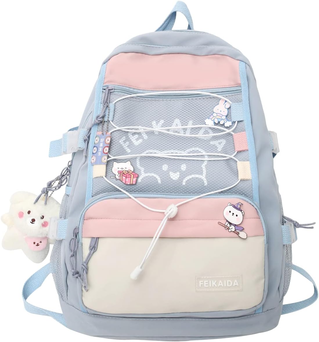 ALAZA Japanese Cherry Blossom Sakura Large Backpack for Girls Kids School  Women Personalized Laptop iPad Tablet Travel School Bag with Multiple