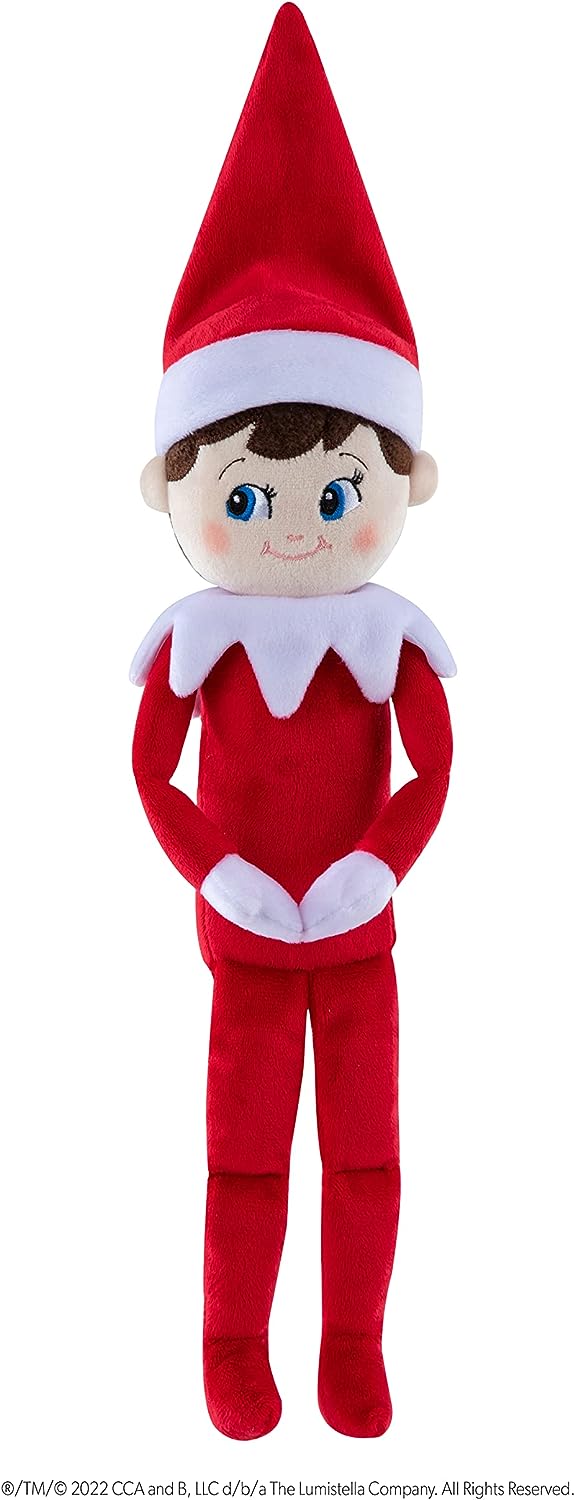 The Elf on The Shelf Plushee Pals Snuggler Girl - Light Tone - Small Plush  Toy 12 