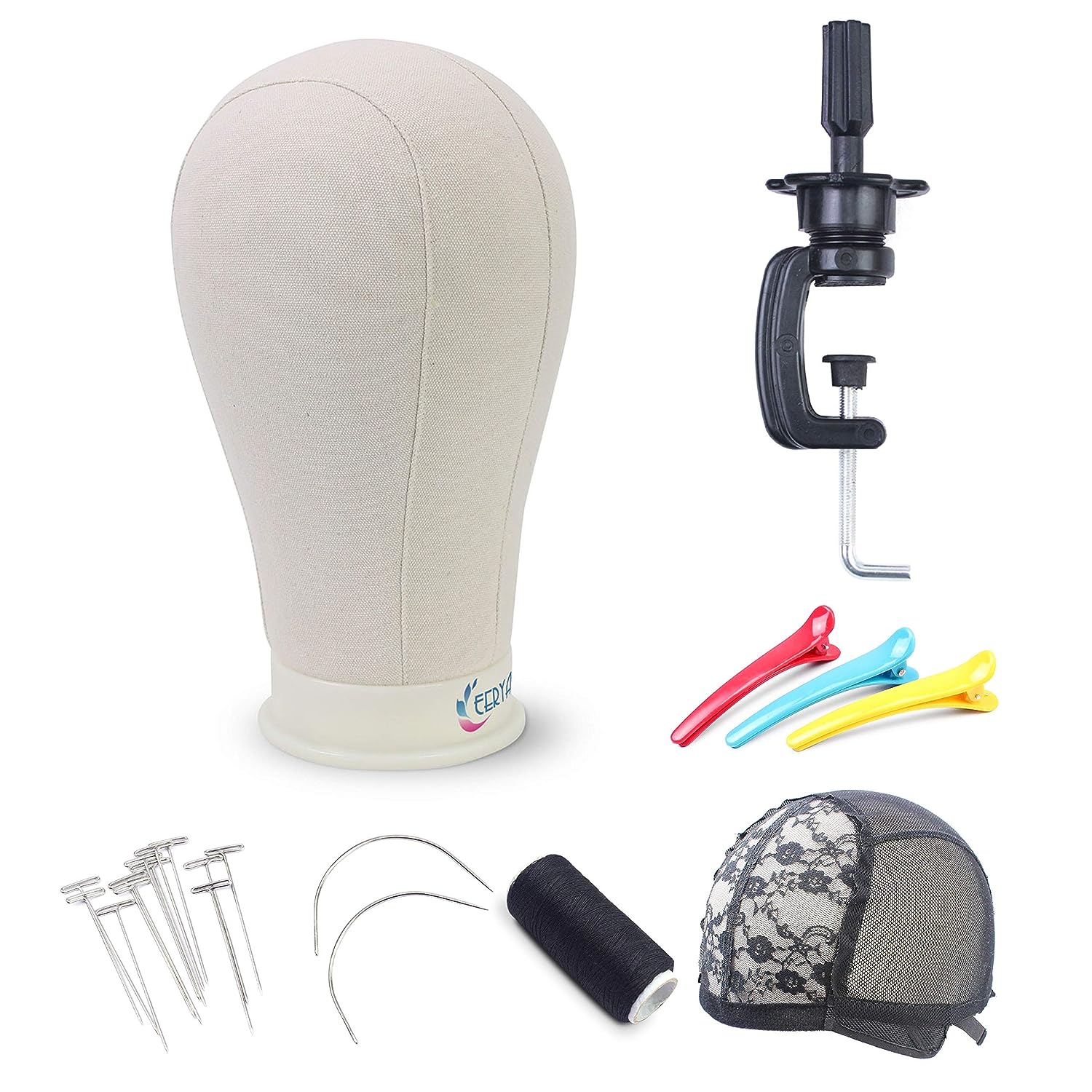  GEX 22 Canvas Cork Wig Head with 55 Mannequin Tripod