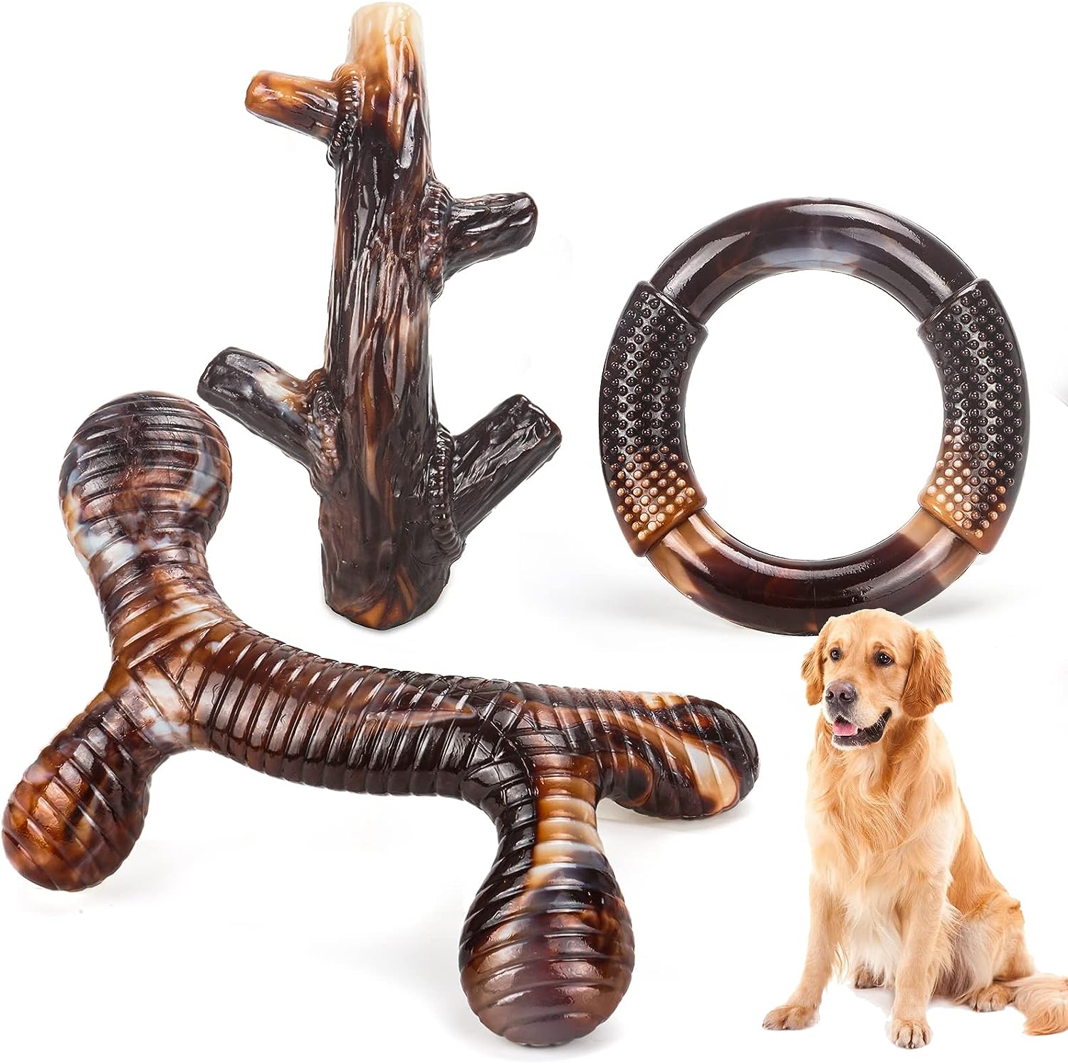 Pet Supplies : Kseroo Dog Toys for Aggressive Chewers Large Breed