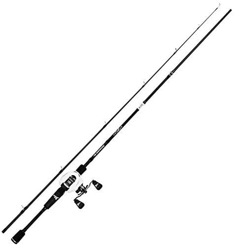 Baitcasting KastKing Crixus Fishing Rod and Reel Combo Left Handed 6ft Medium 