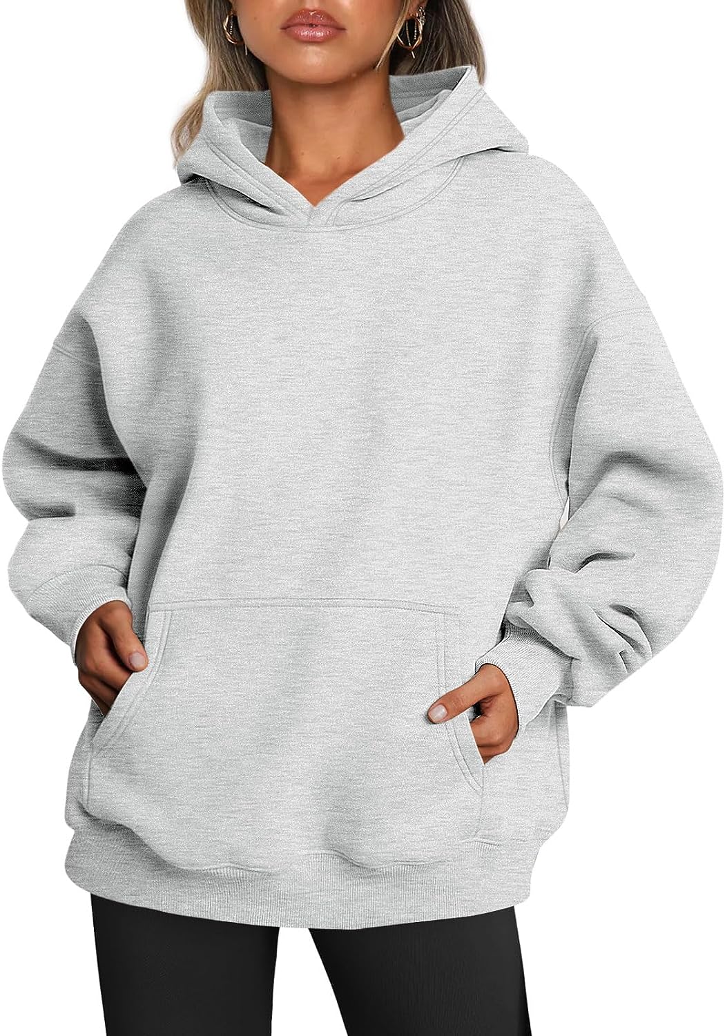 Wrenpies Oversized Vintage Hoodie Hooded Sweatshirt for Women
