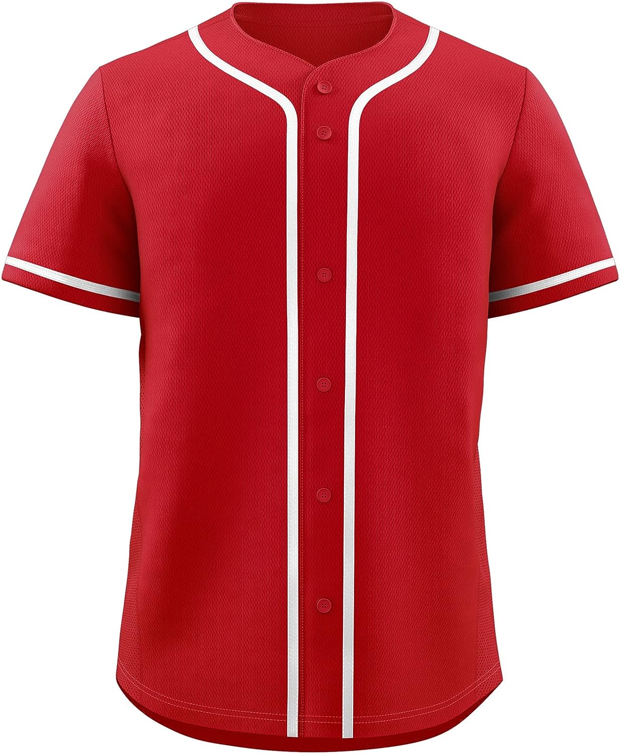 Game7 Full-Button Blank Baseball Jersey #210 - YBA Shirts