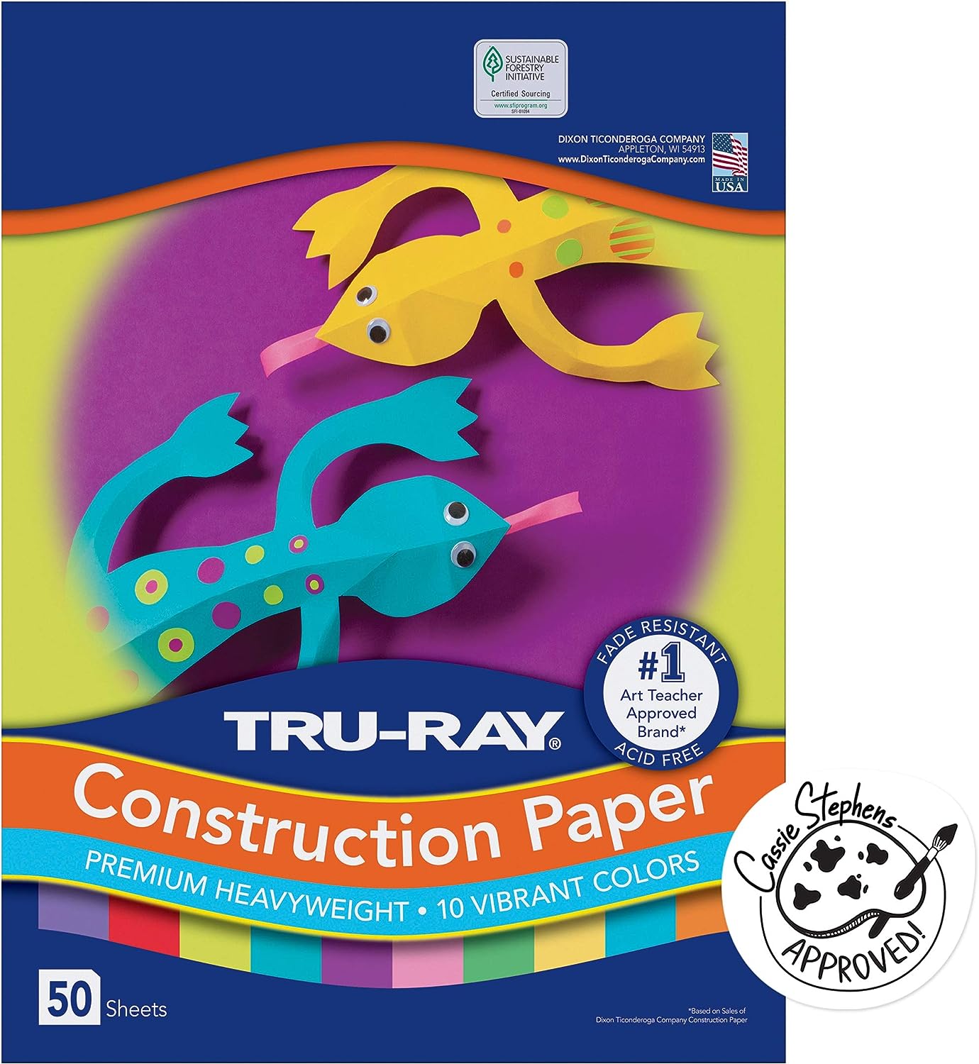 Childcraft Construction Paper, 9x12 Inches, Blue, 500 Sheets