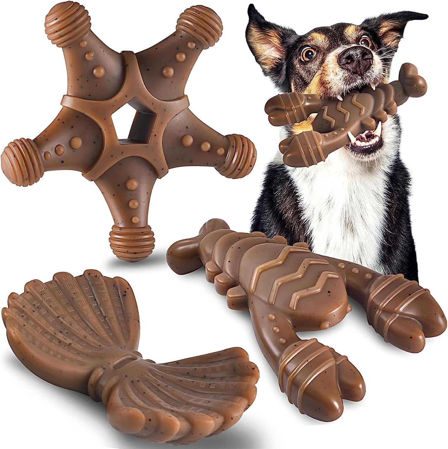 Pet Supplies : Kseroo Dog Toys for Aggressive Chewers Large Breed