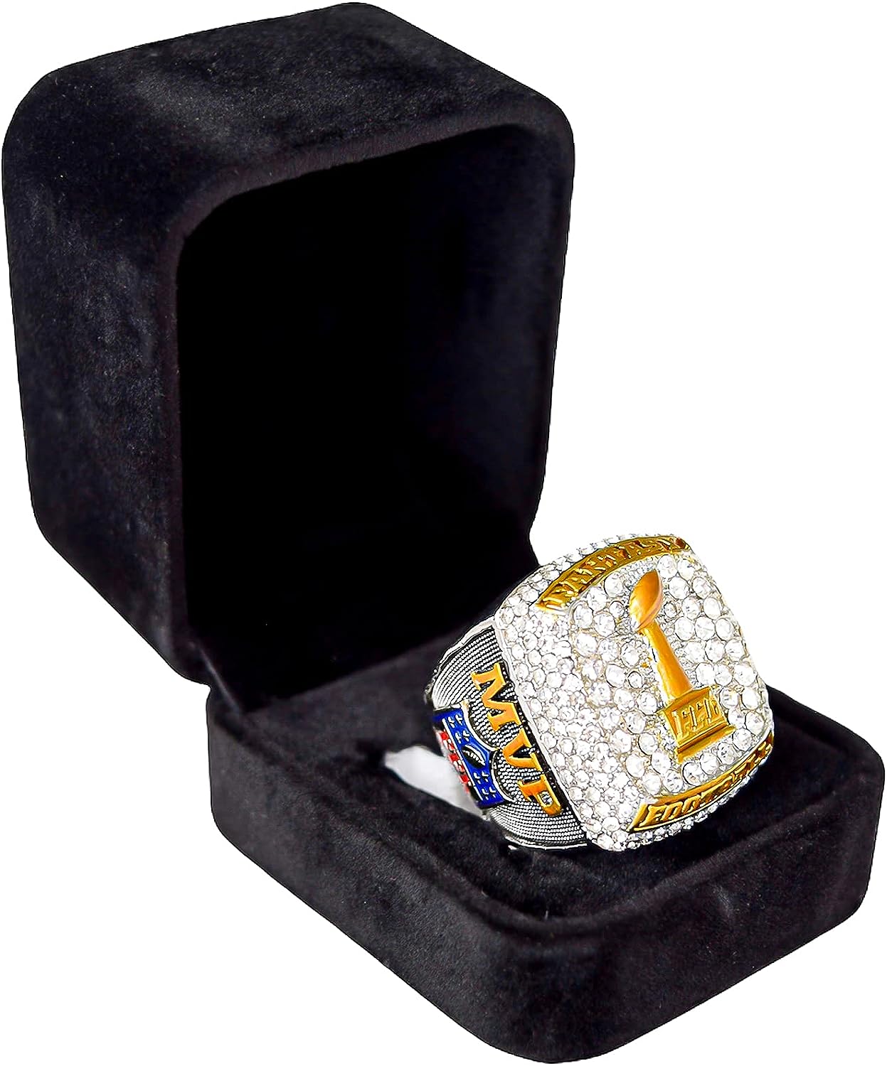 Lilong A Set of 5 Championship Ring by Display Box Set