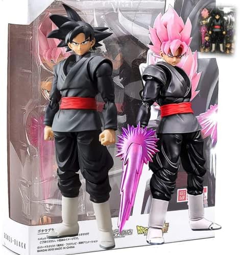 Dragon Ball Super Limit Breaker 12 Action Figure, S4 Goku Black, Series 4  (36740)