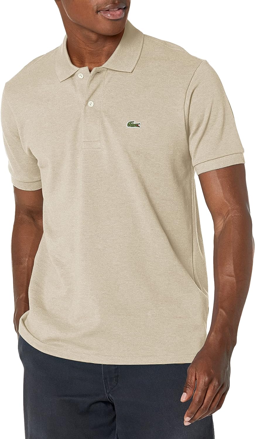 Lacoste Contemporary Collection's Men's Netflix Lupin Short Sleeve Classic  Fit Polo Shirt