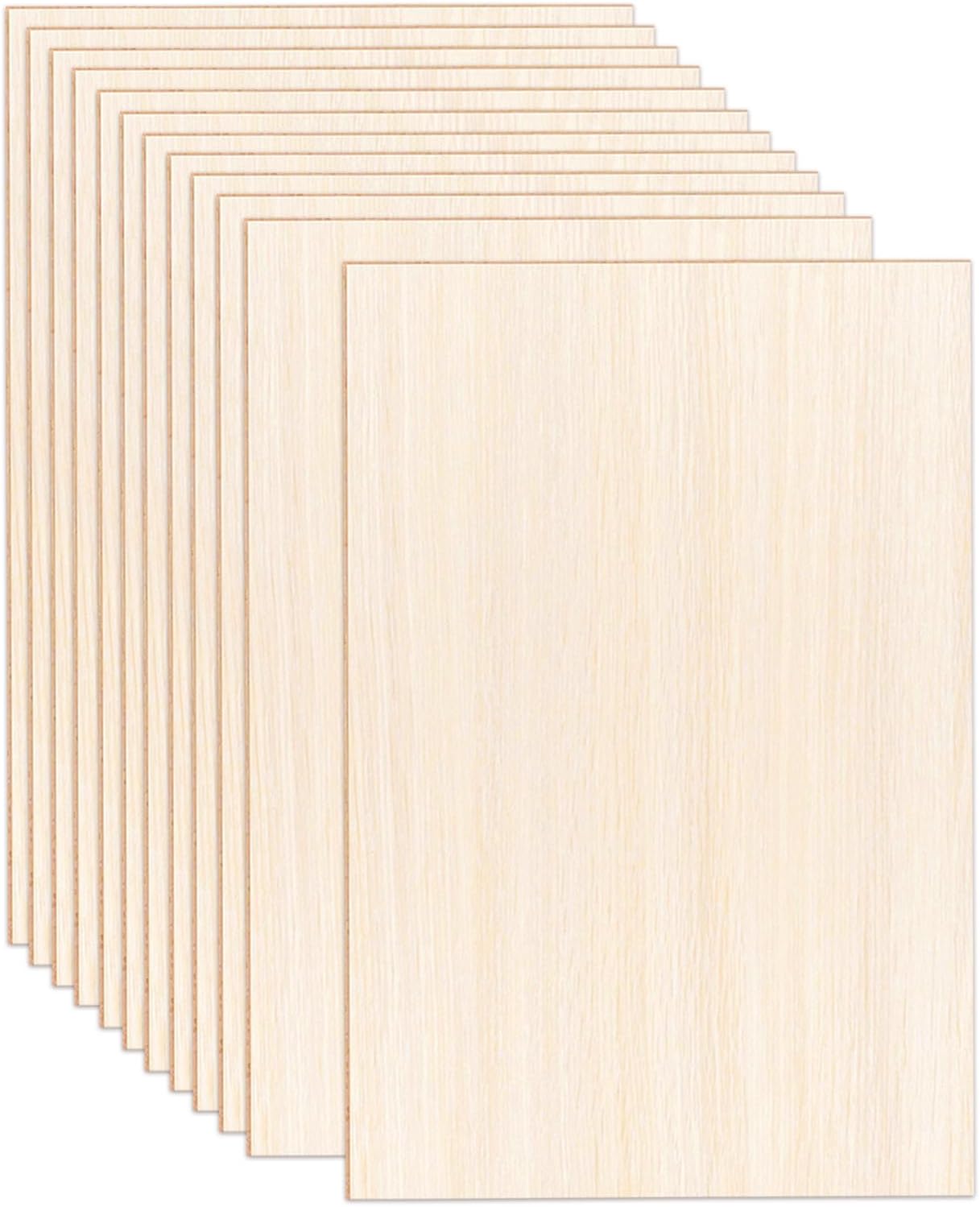 Birch Painting Panel 18 x 24 x 3/4-inch, Pack of 12 Large Wood Canvas  Boards for Painting, Blank Signs for Crafts, by Woodpeckers 