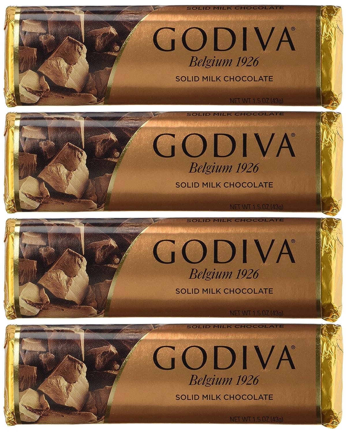 Godiva Chocolatier Signature Almond & Honey Milk Chocolate Mini Gourmet  Chocolate Bar, 12-Ct. (8 pc. each)