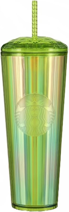 Starbucks White Pearl Dome Kaleidoscope 2022 Tumbler Cold Cup Venti 24oz