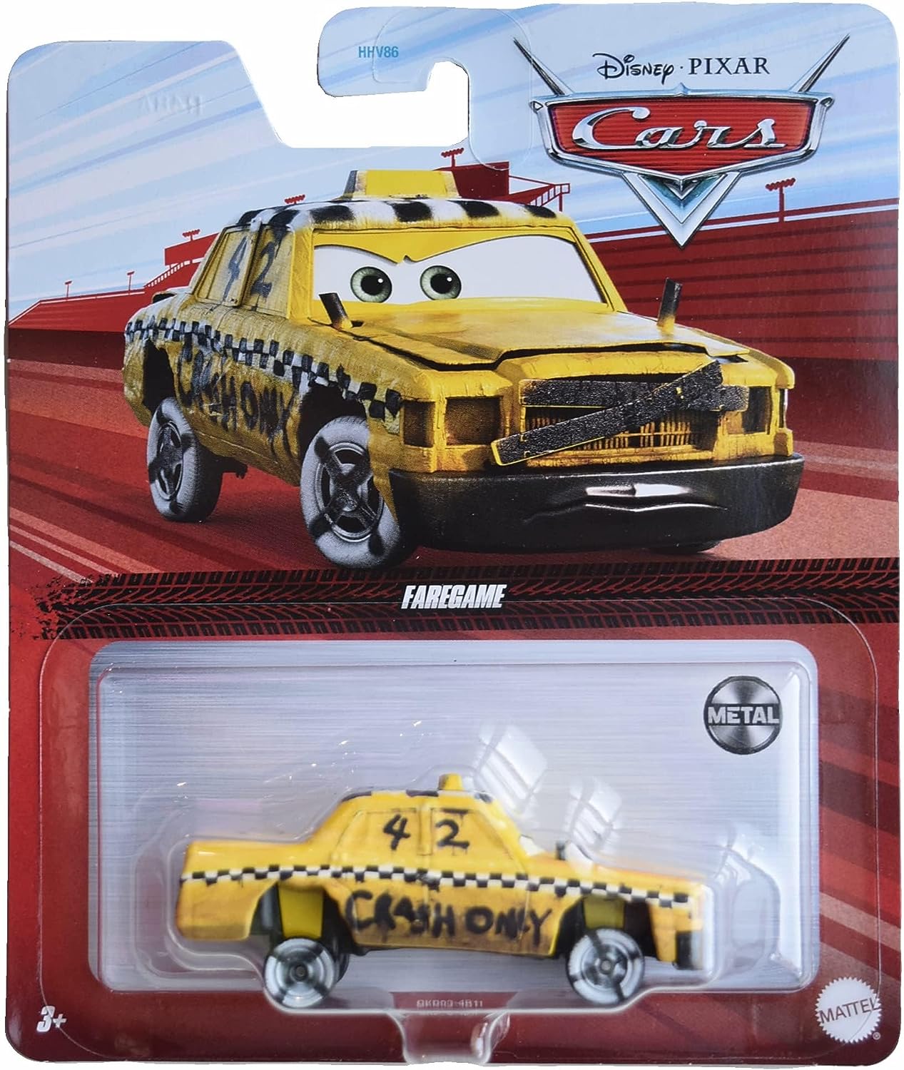 New Cars 3 Bus Fritter Yellow Car Thunder Hollow Car Crash Car Alloy Metal  Diecast Car Toy For Boy