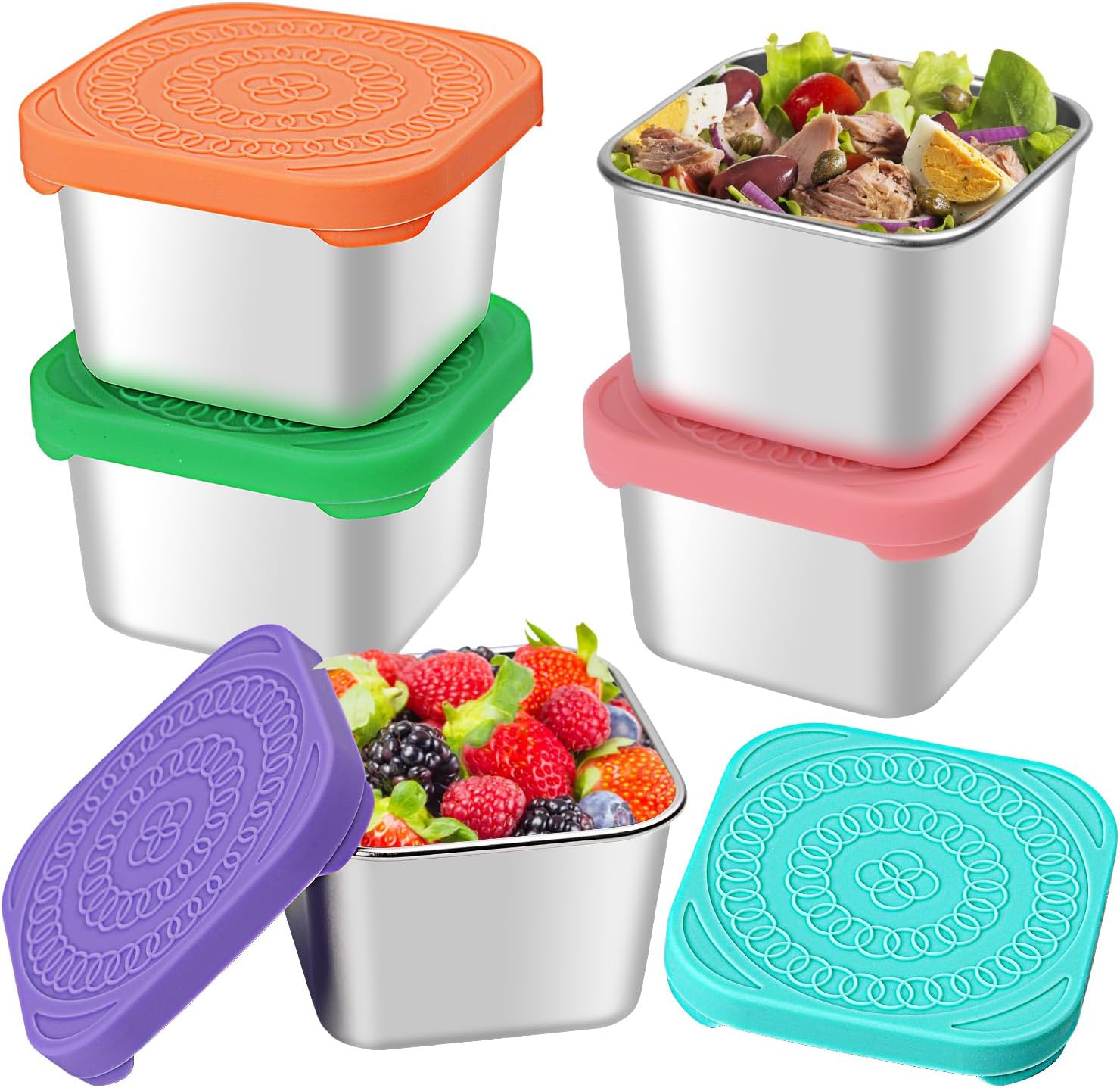 Prime, 2.5 L plastic lunch container with stainless steel insulation at a  low price