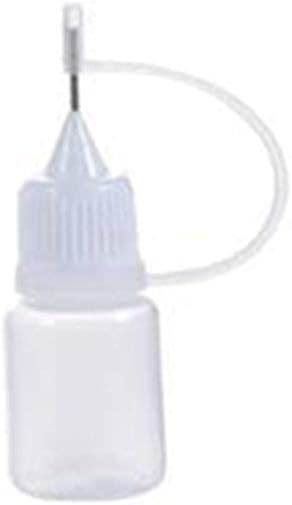 12 Pcs 1 Ounce Needle Tip Glue Bottle 30ml Plastic Dropper Bottles for  Small Gluing Projects, Paper Quilling DIY Craft, Acrylic Painting, White Lid
