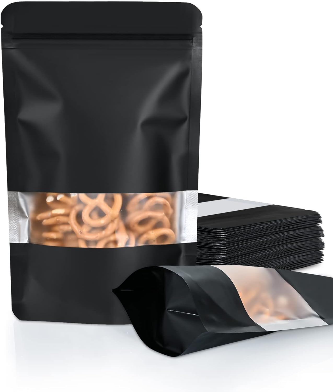 HANSER, Smell Proof Odorless Mylar Bags with clear Window