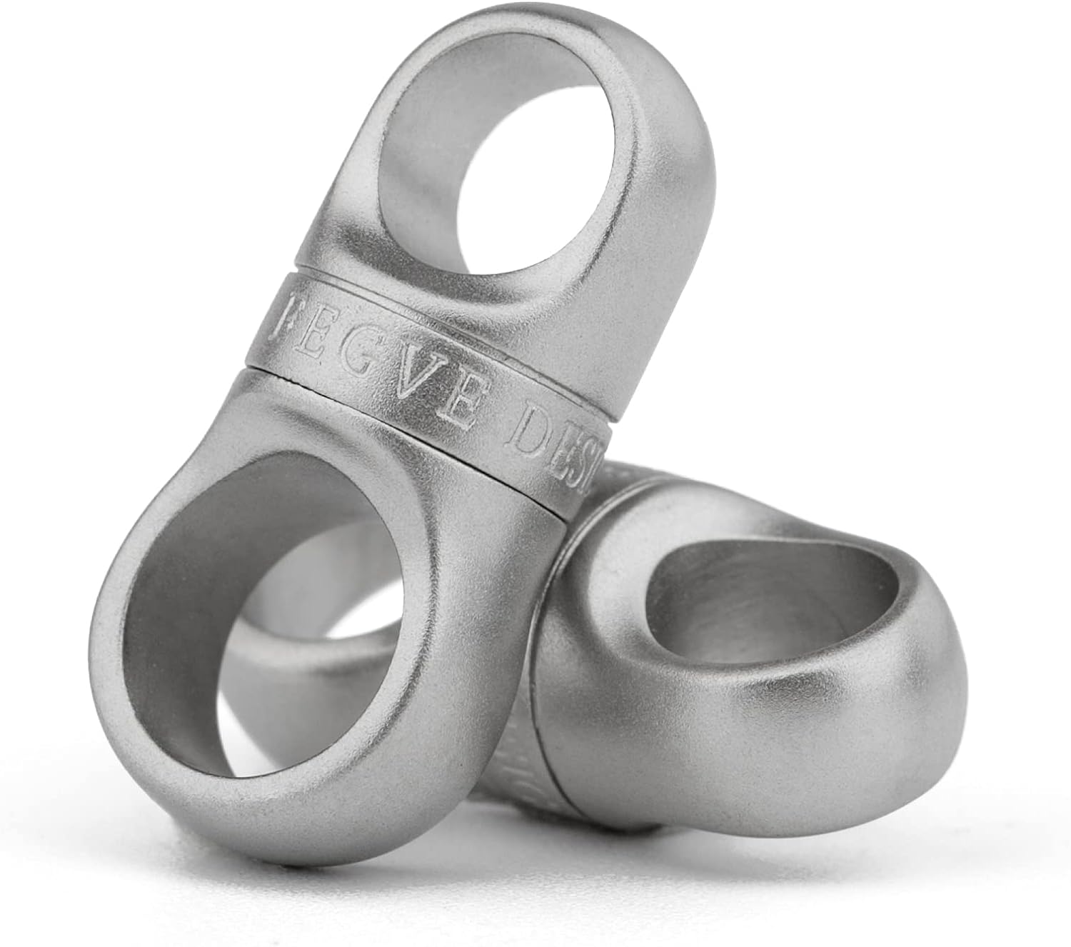 TISUR Titanium Key Ring, Key Chain Rings Heavy Duty Swivel