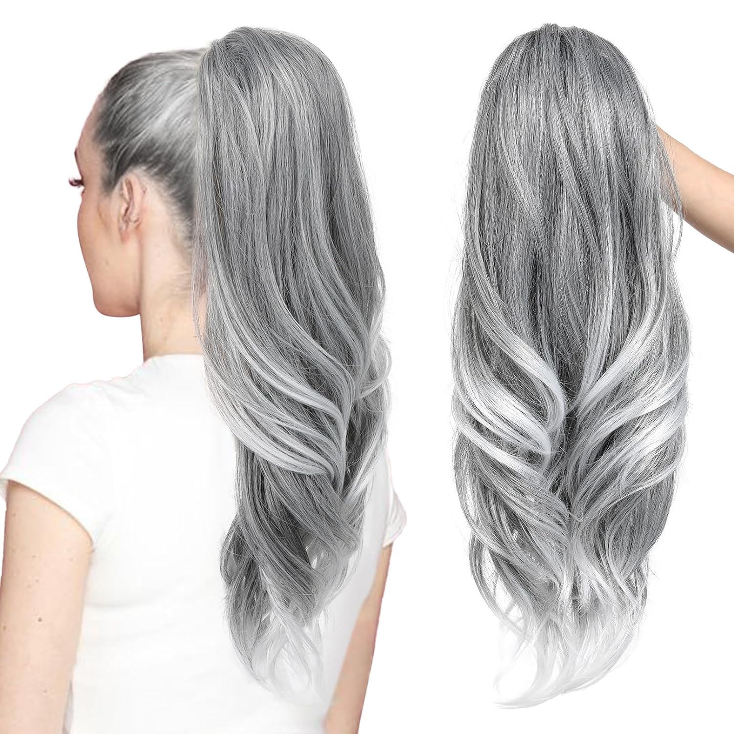 Gray Hair Ponytail WholeSale Price List Bulk Buy at